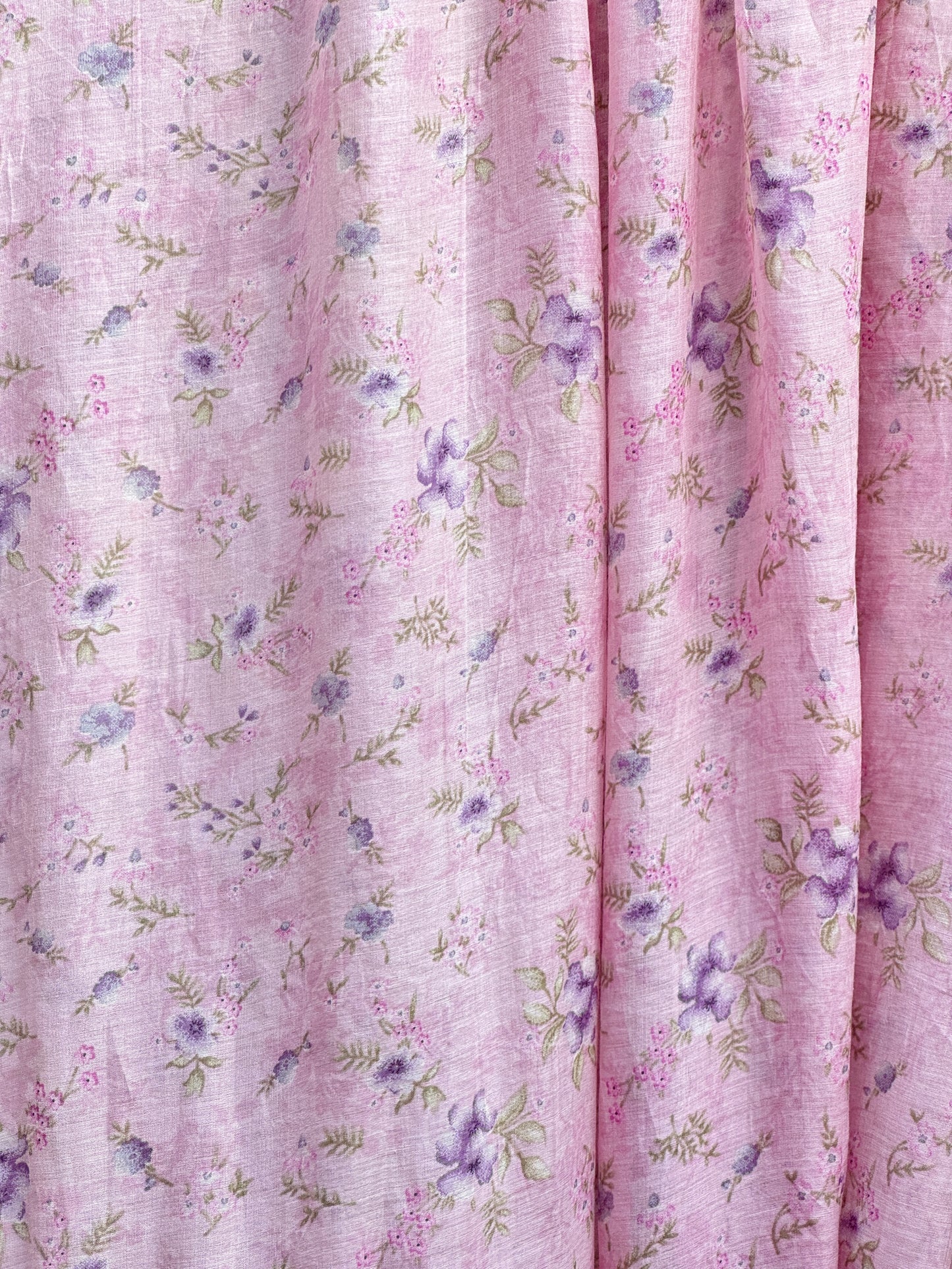 Printed Malai Chanderi Fabric