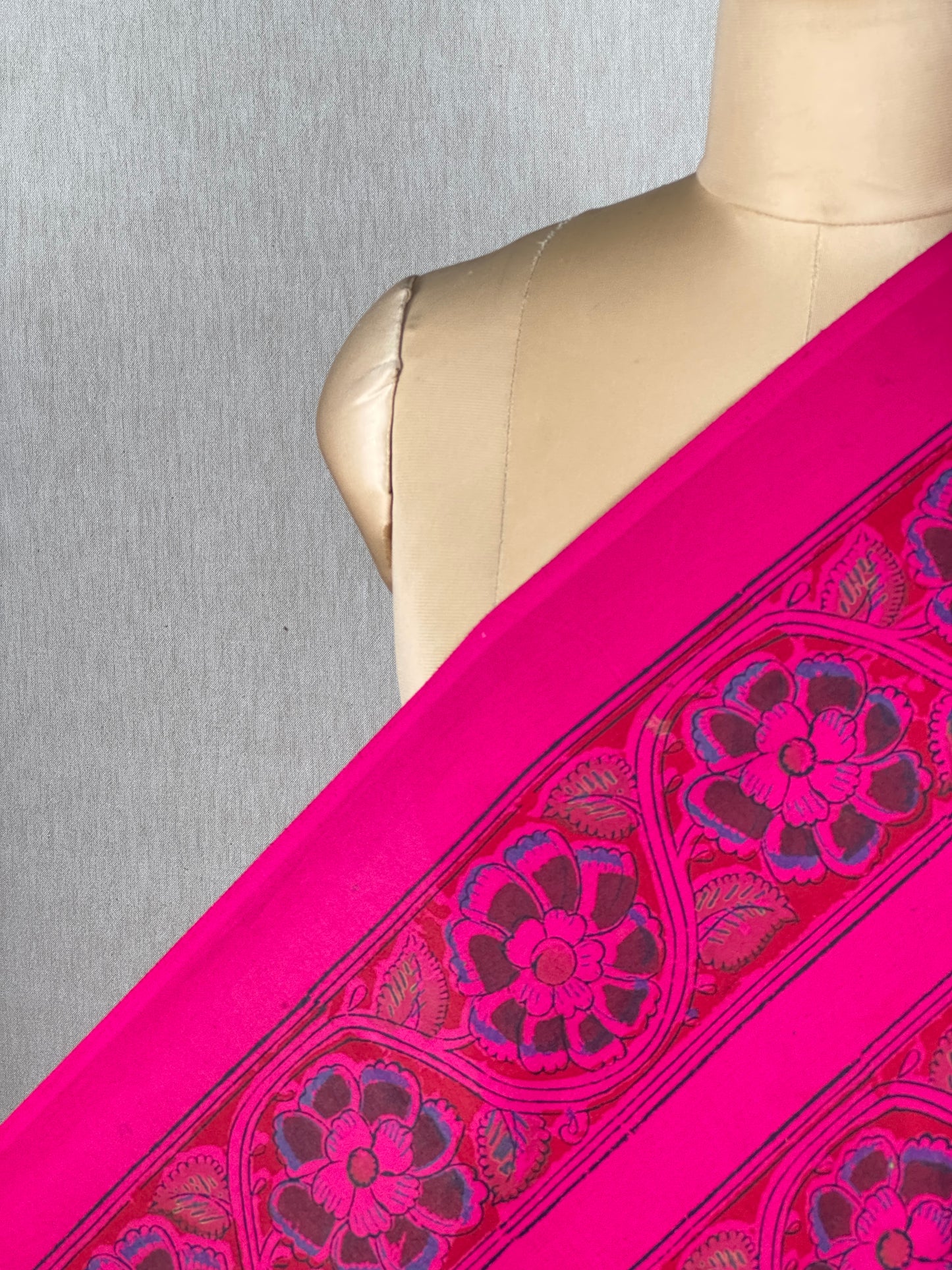 Block Printed Kalamkari Cotton Fabrics