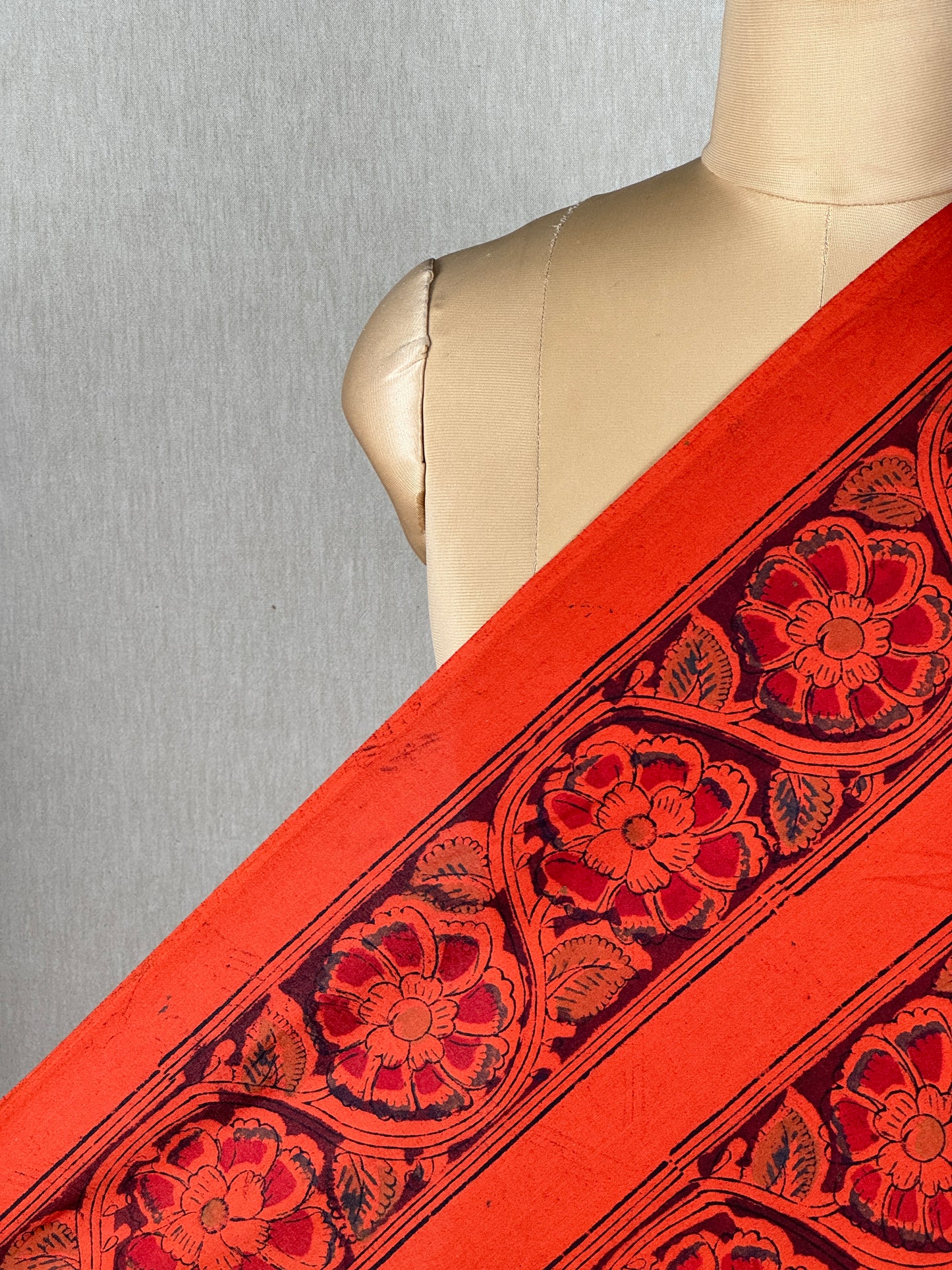 Block Printed Kalamkari Cotton Fabrics