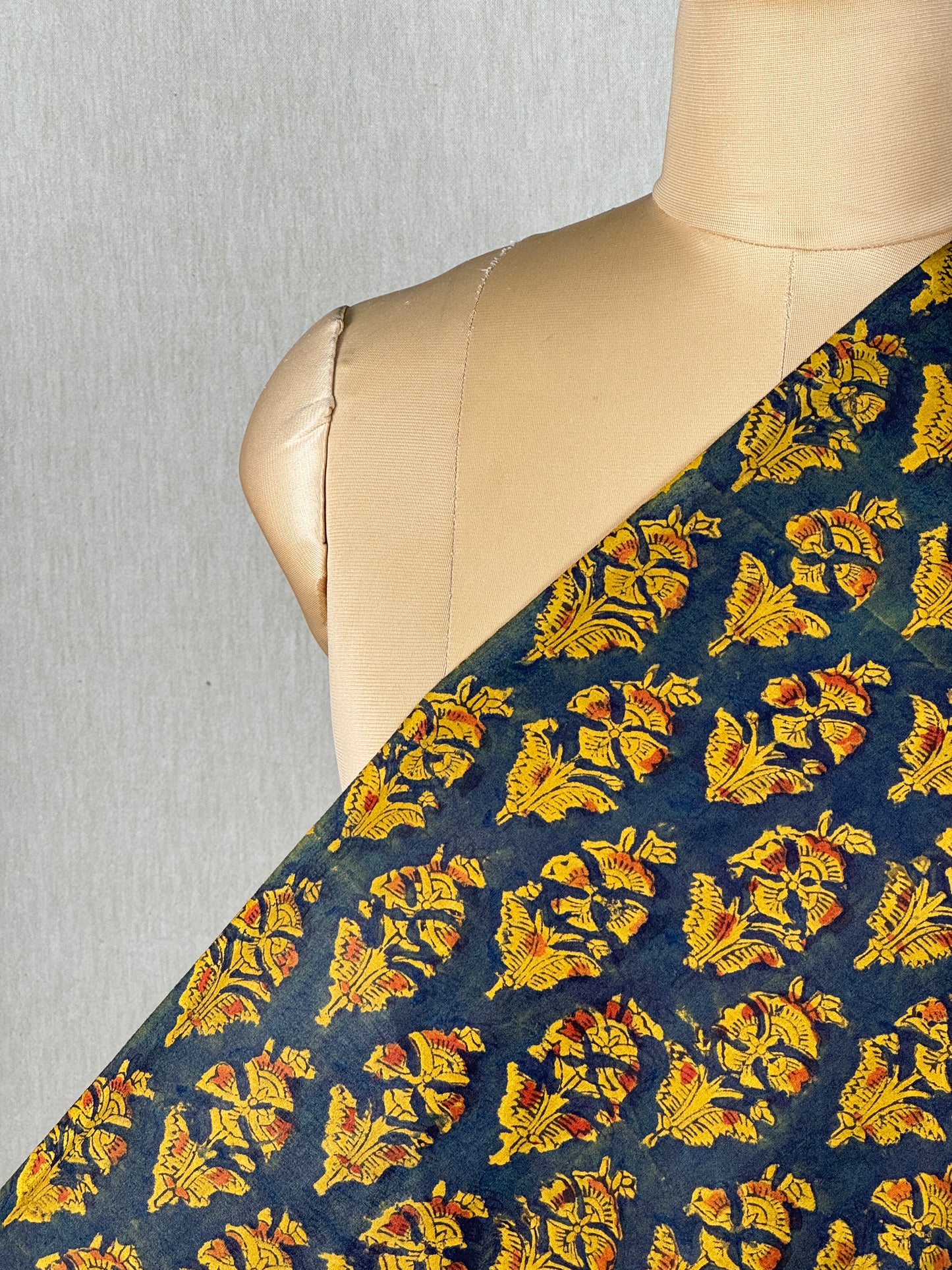 Block Printed Kalamkari Cotton Fabrics