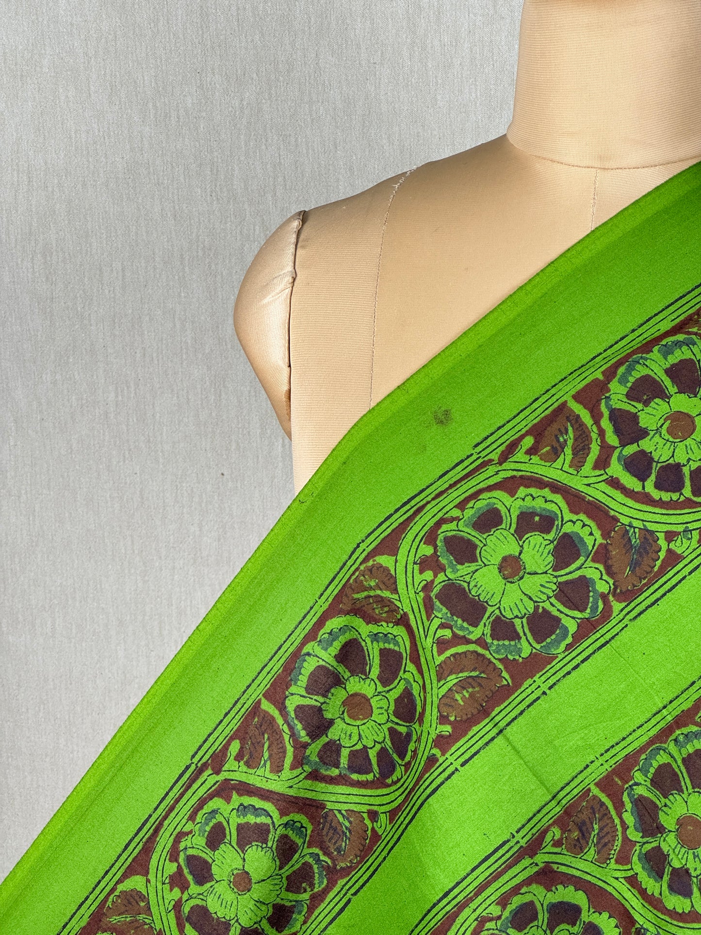 Block Printed Kalamkari Cotton Fabrics