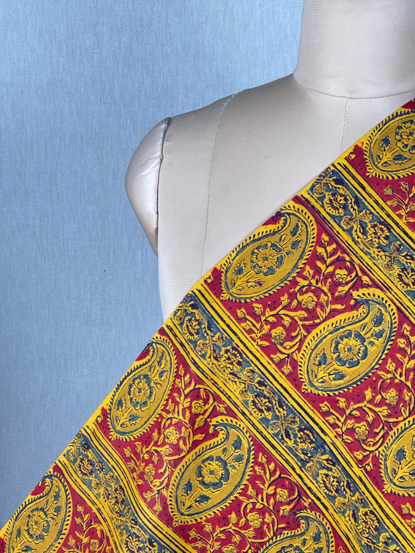 Block Printed Kalamkari Cotton Fabrics