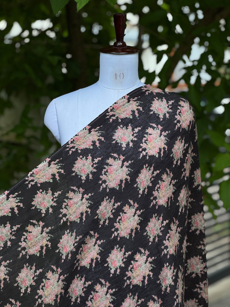 Digital Printed 40 Lee Raw Linen Fabric