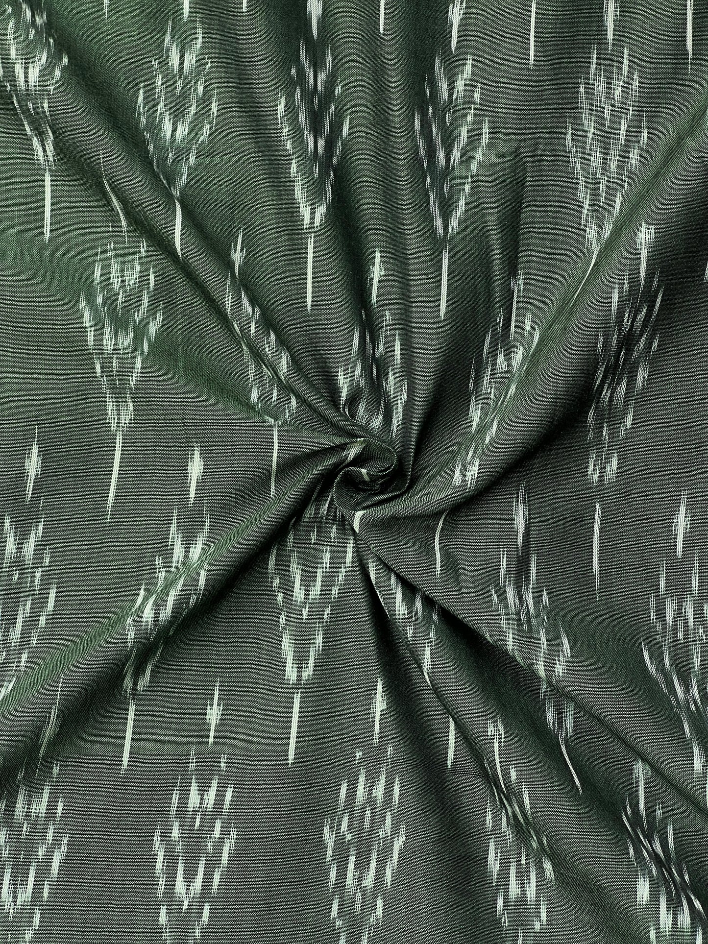 Silk by Cotton Ikat Fabrics