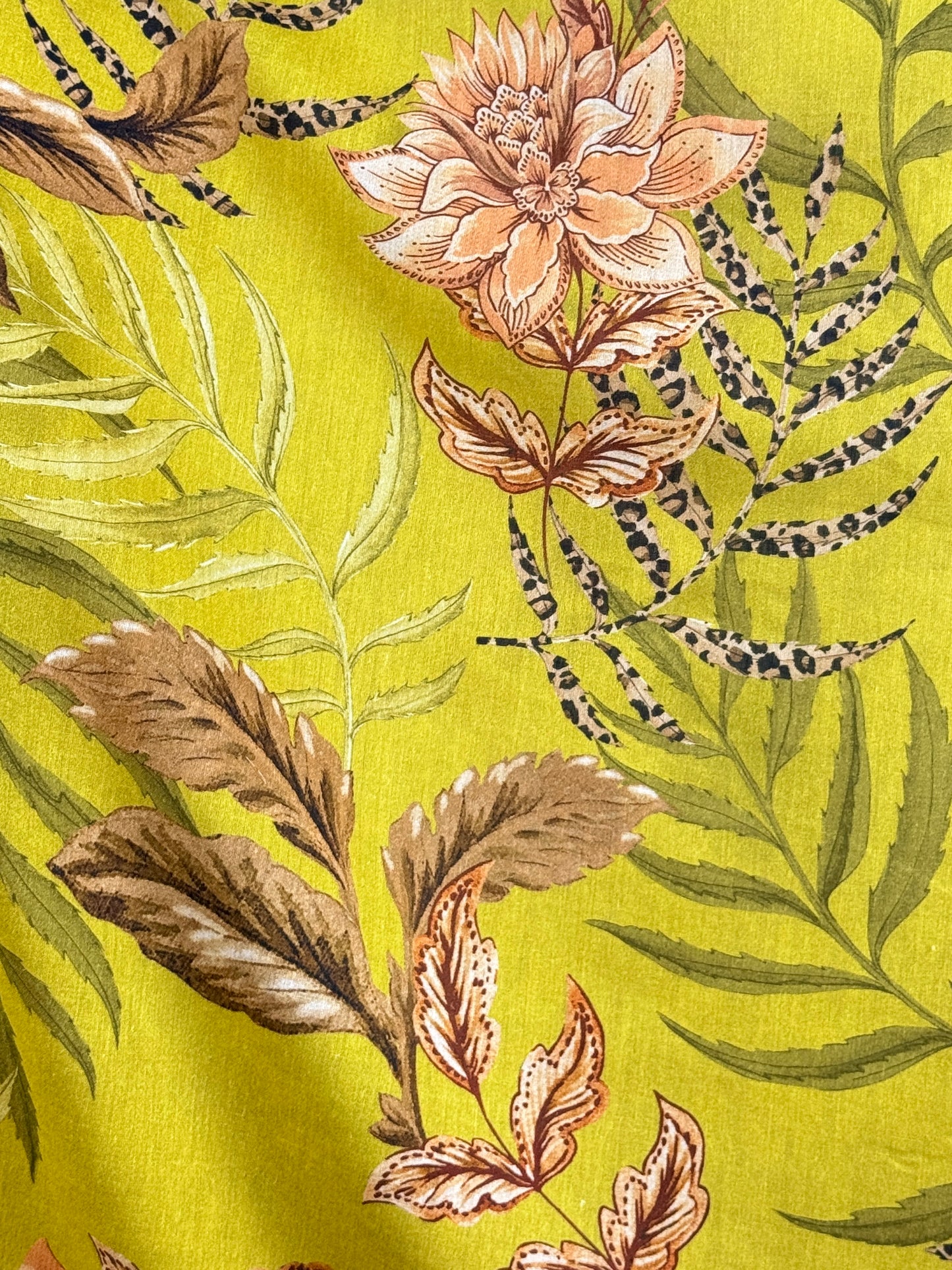 Digital Printed Mulmul Cotton Fabric