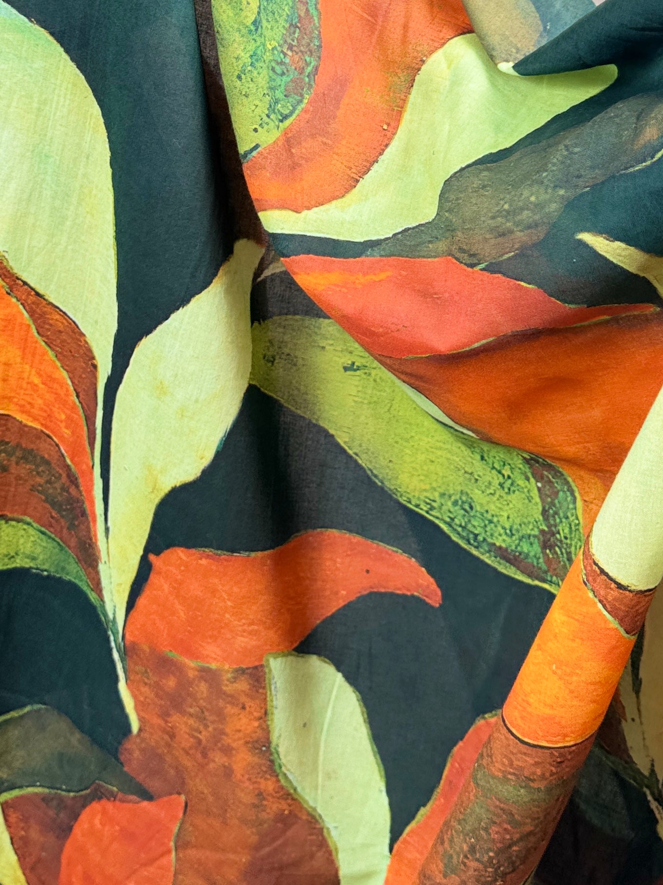 Digital Printed Mulmul Cotton Fabric