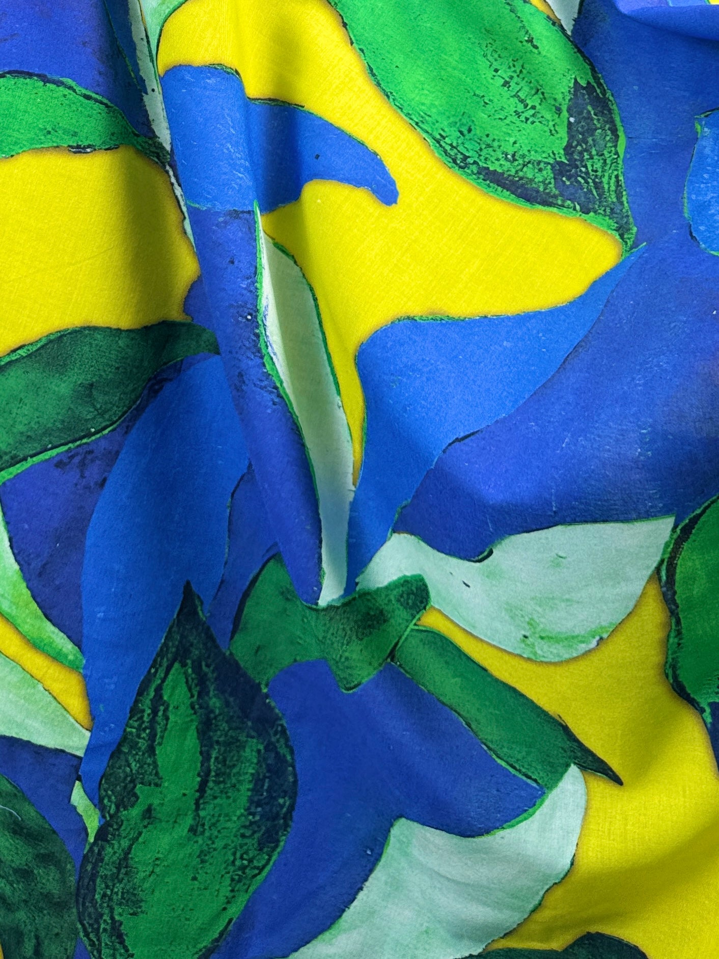 Digital Printed Mulmul Cotton Fabric