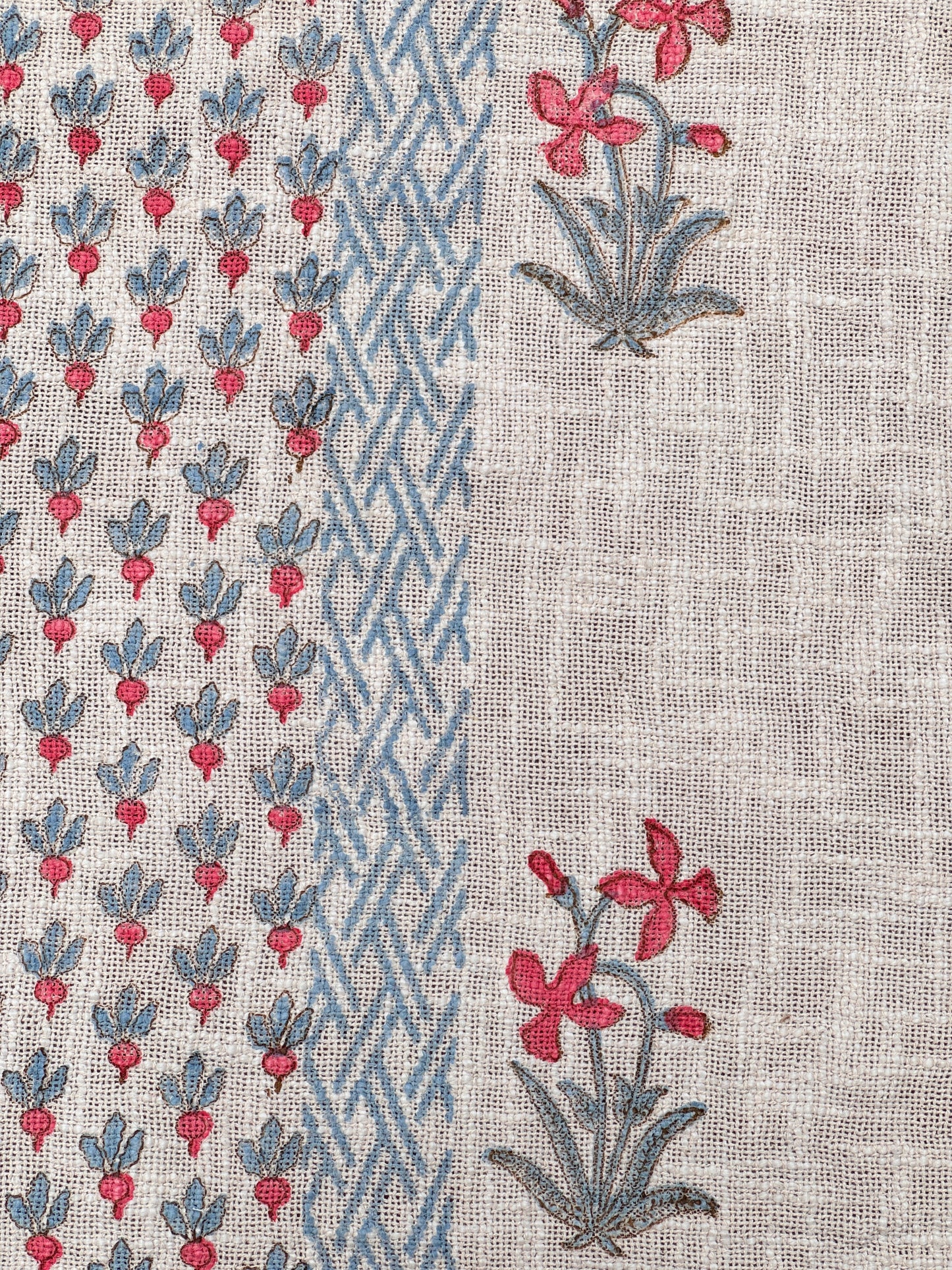Block Printed Jute Table Runners