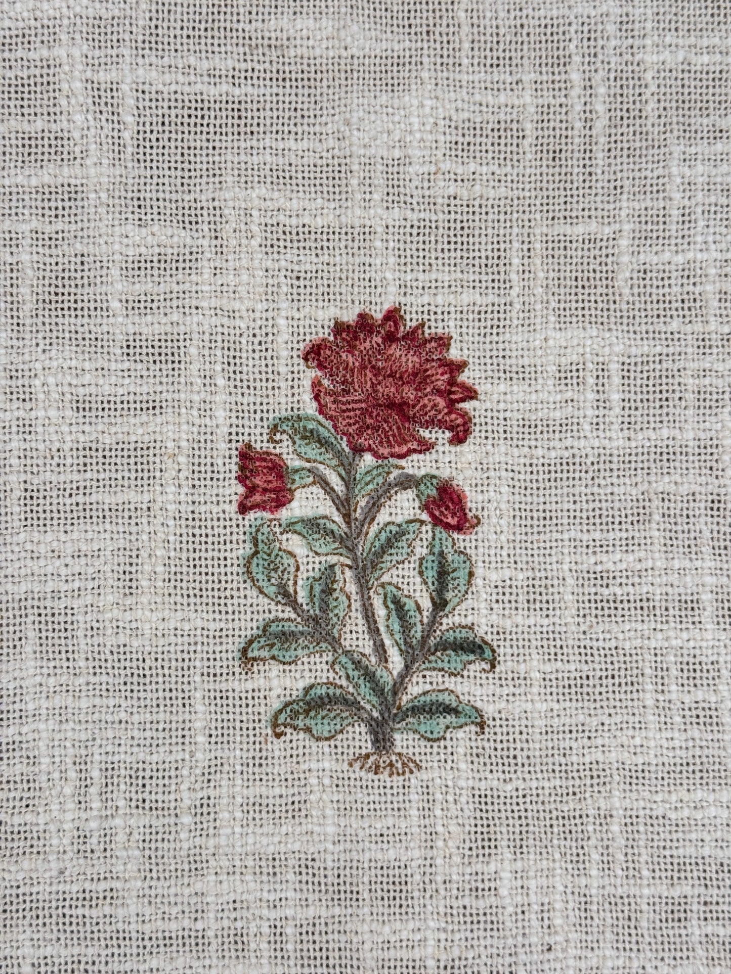 Block Printed Jute Table Runners