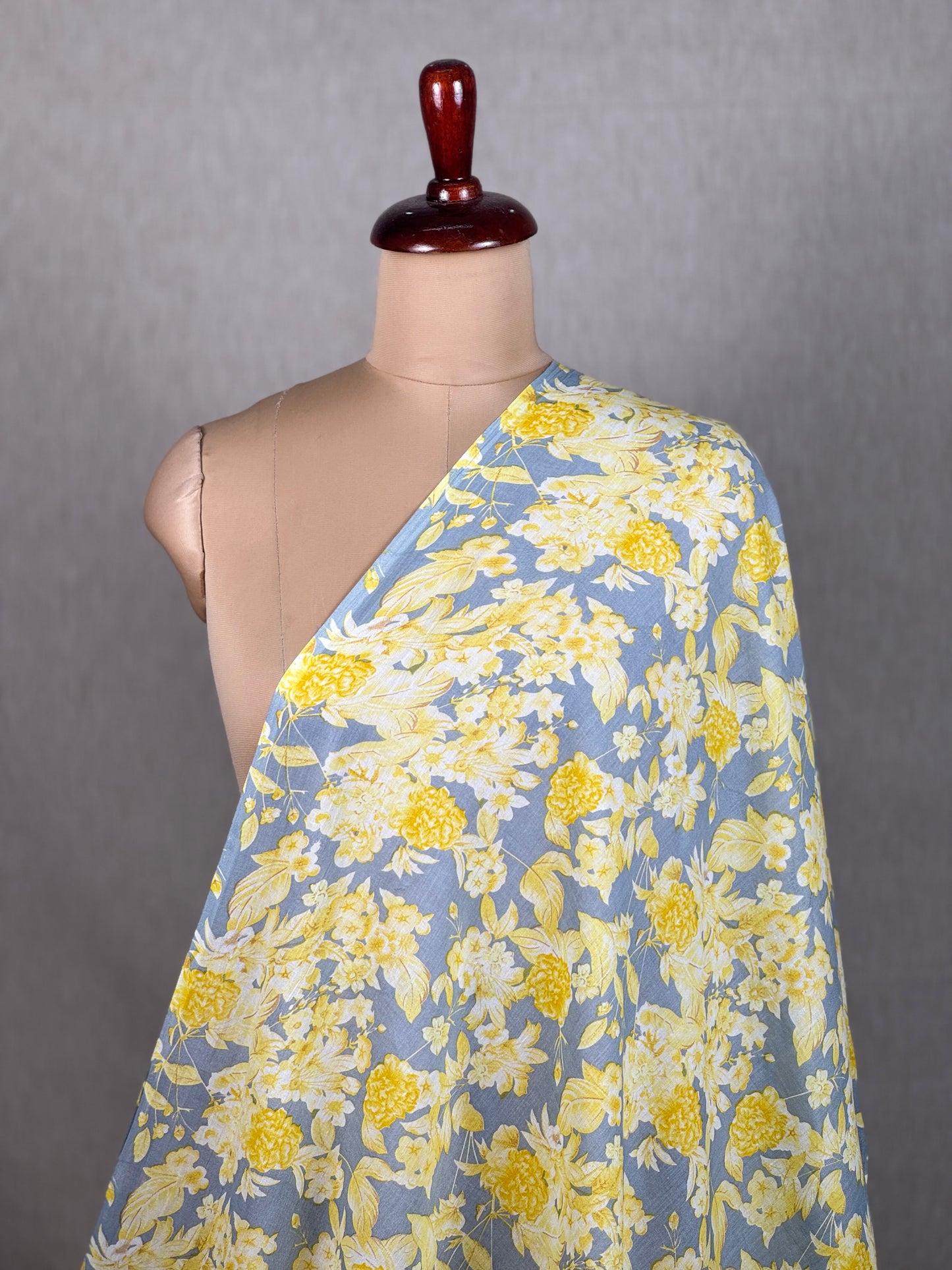 Printed Mulmul Cotton Fabric