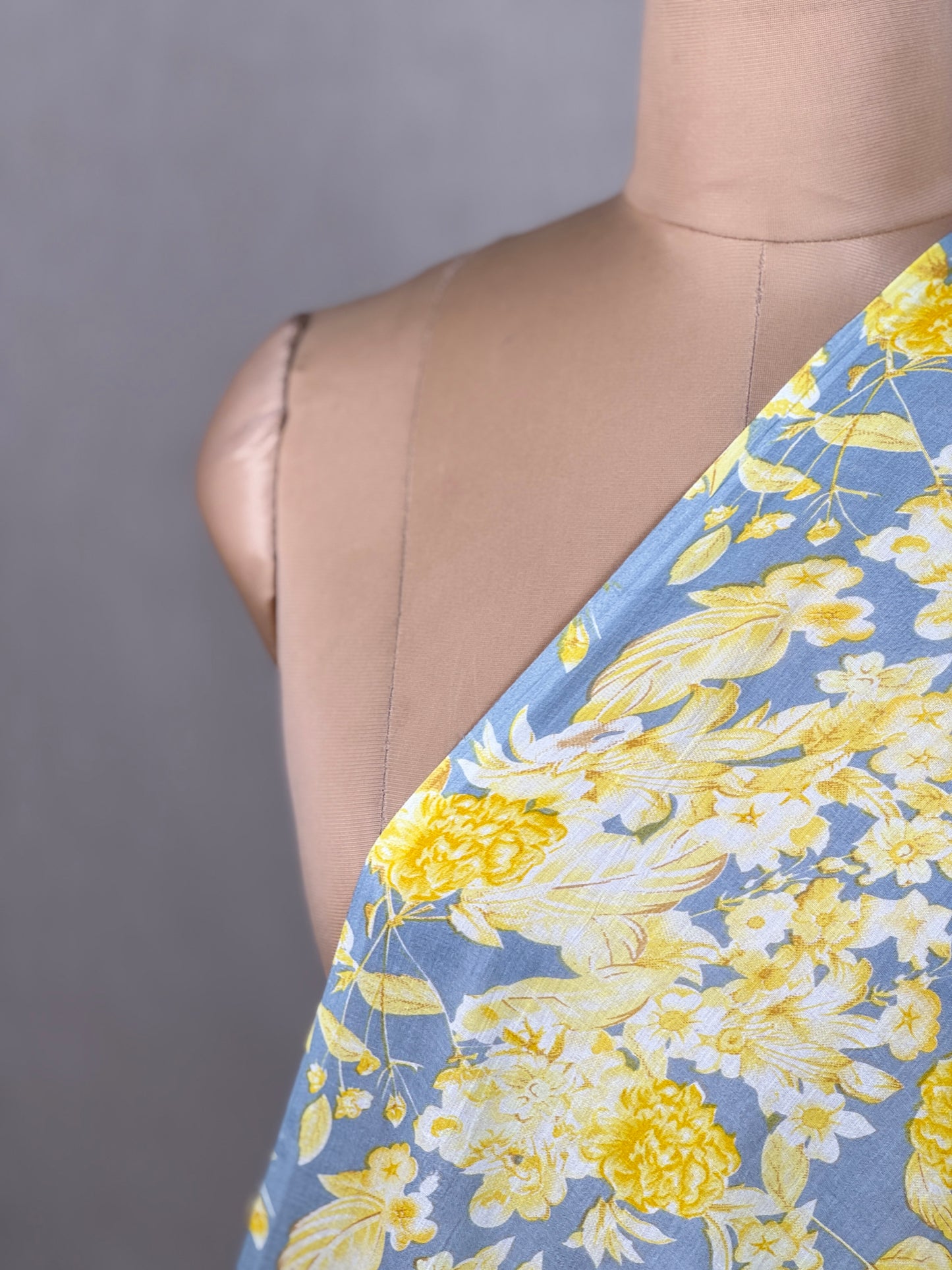 Printed Mulmul Cotton Fabric