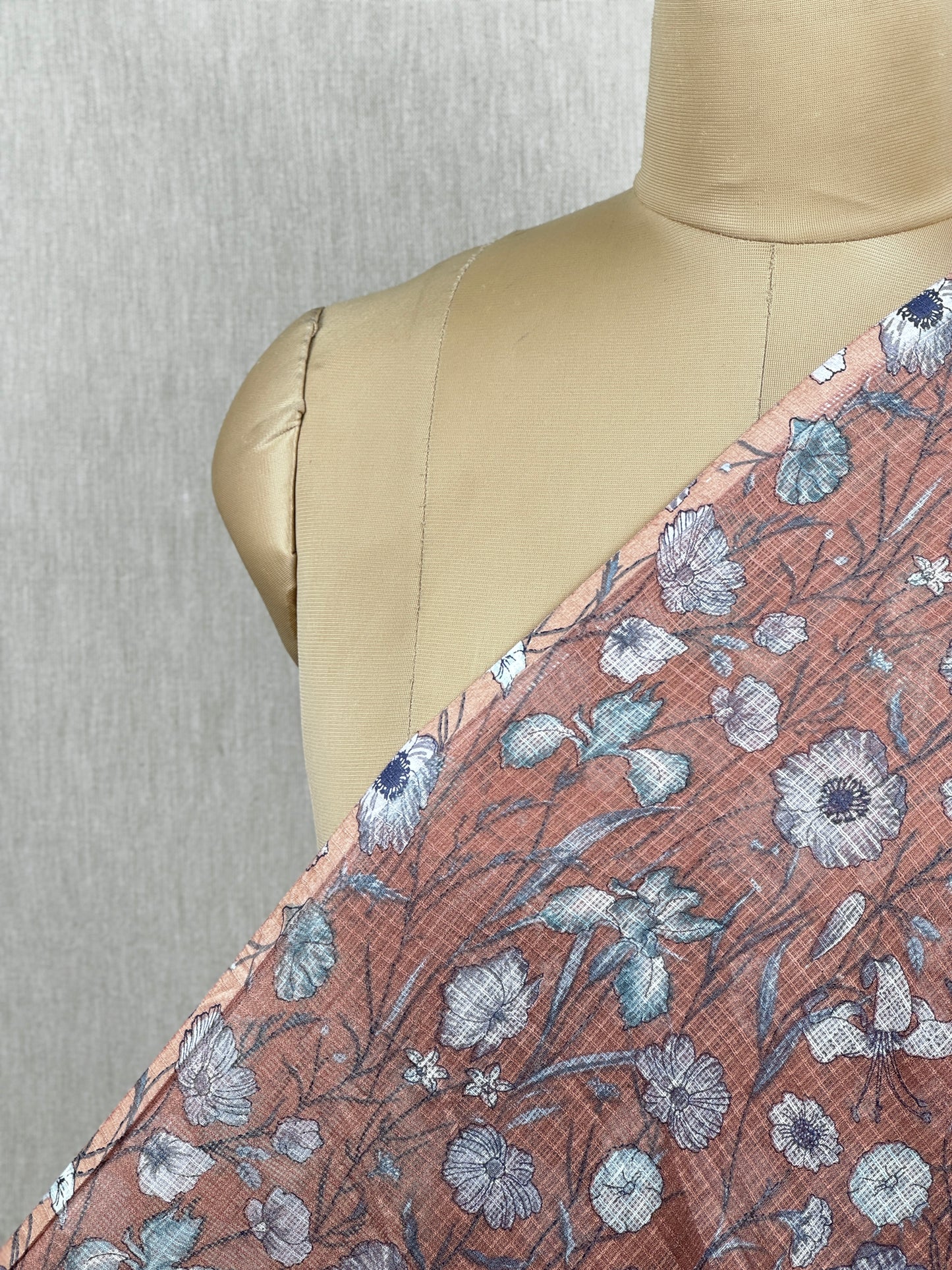 Printed Kota Fabric