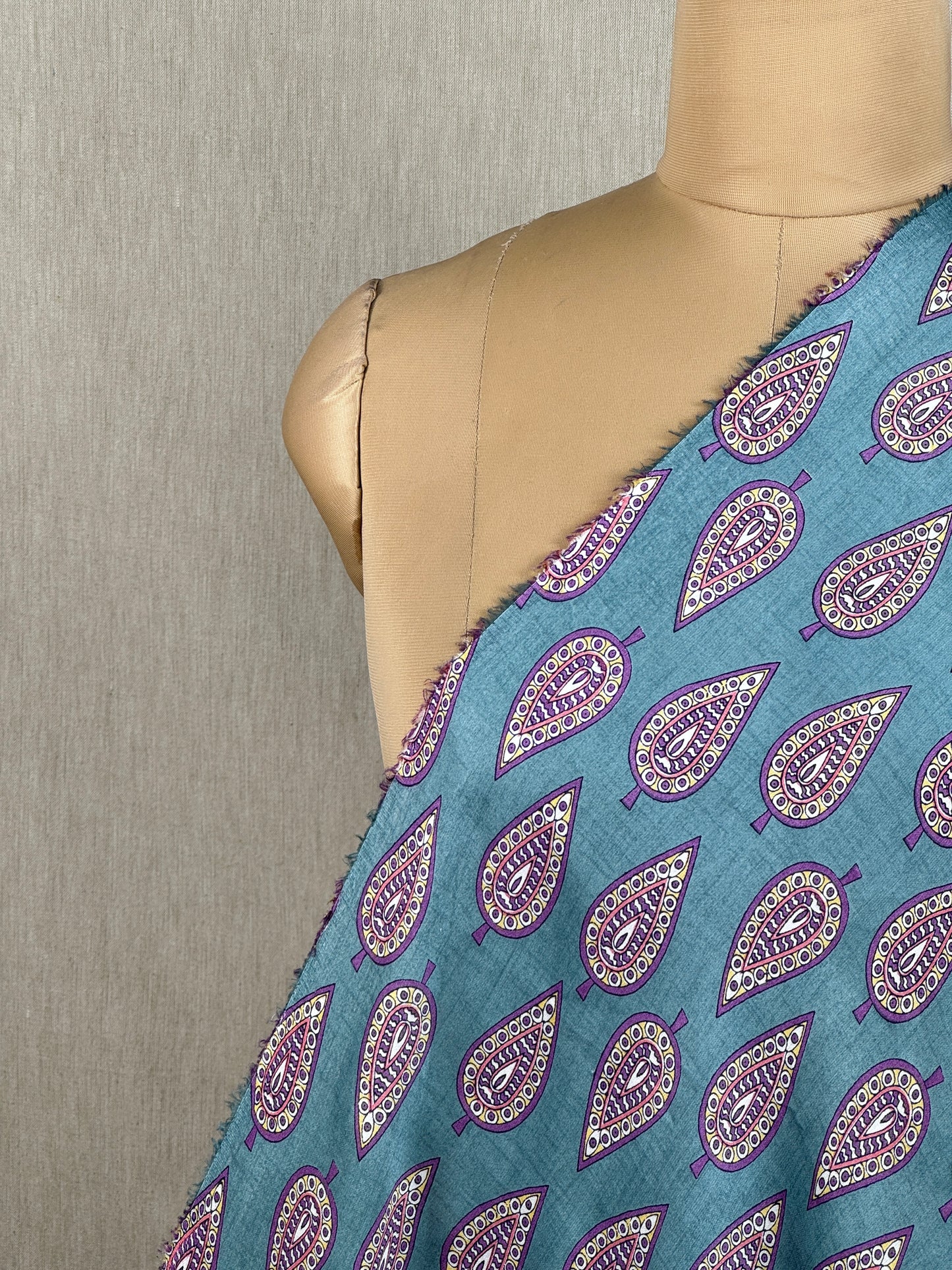 Printed Cotton Satin Fabric