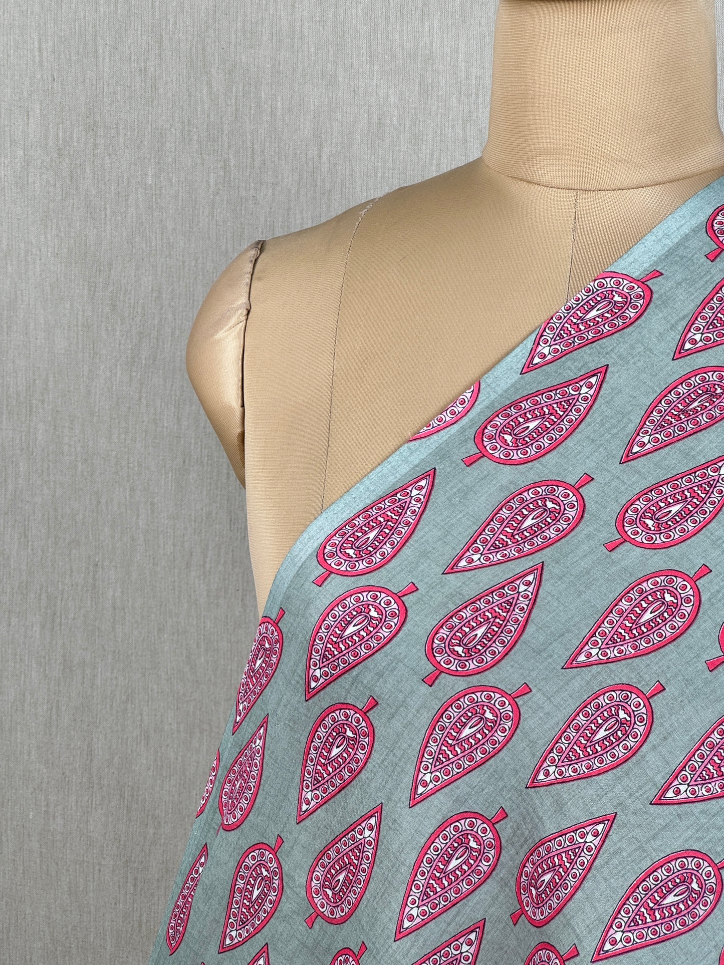 Printed Mulmul Cotton Fabric
