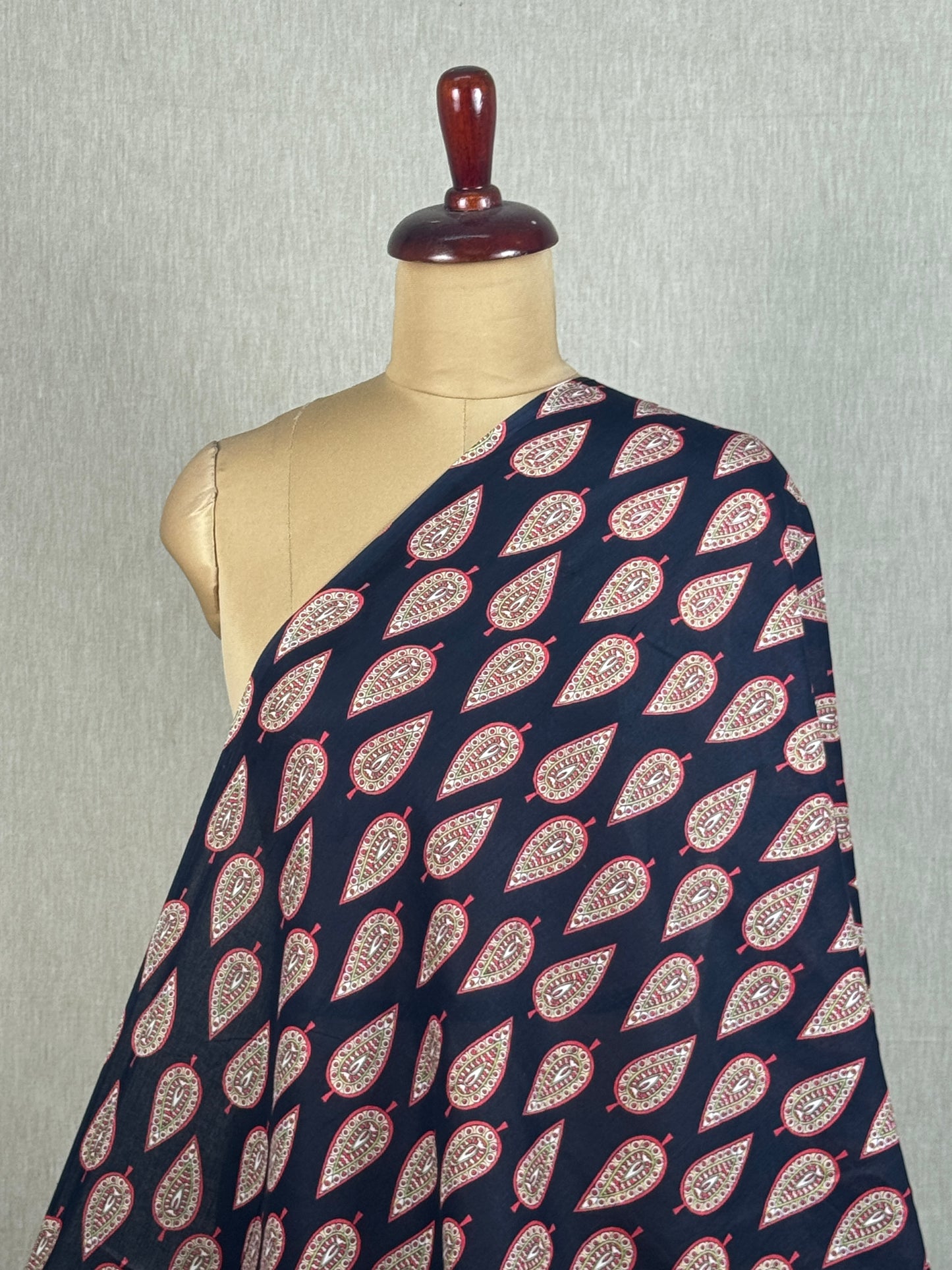 Printed Mulmul Cotton Fabric