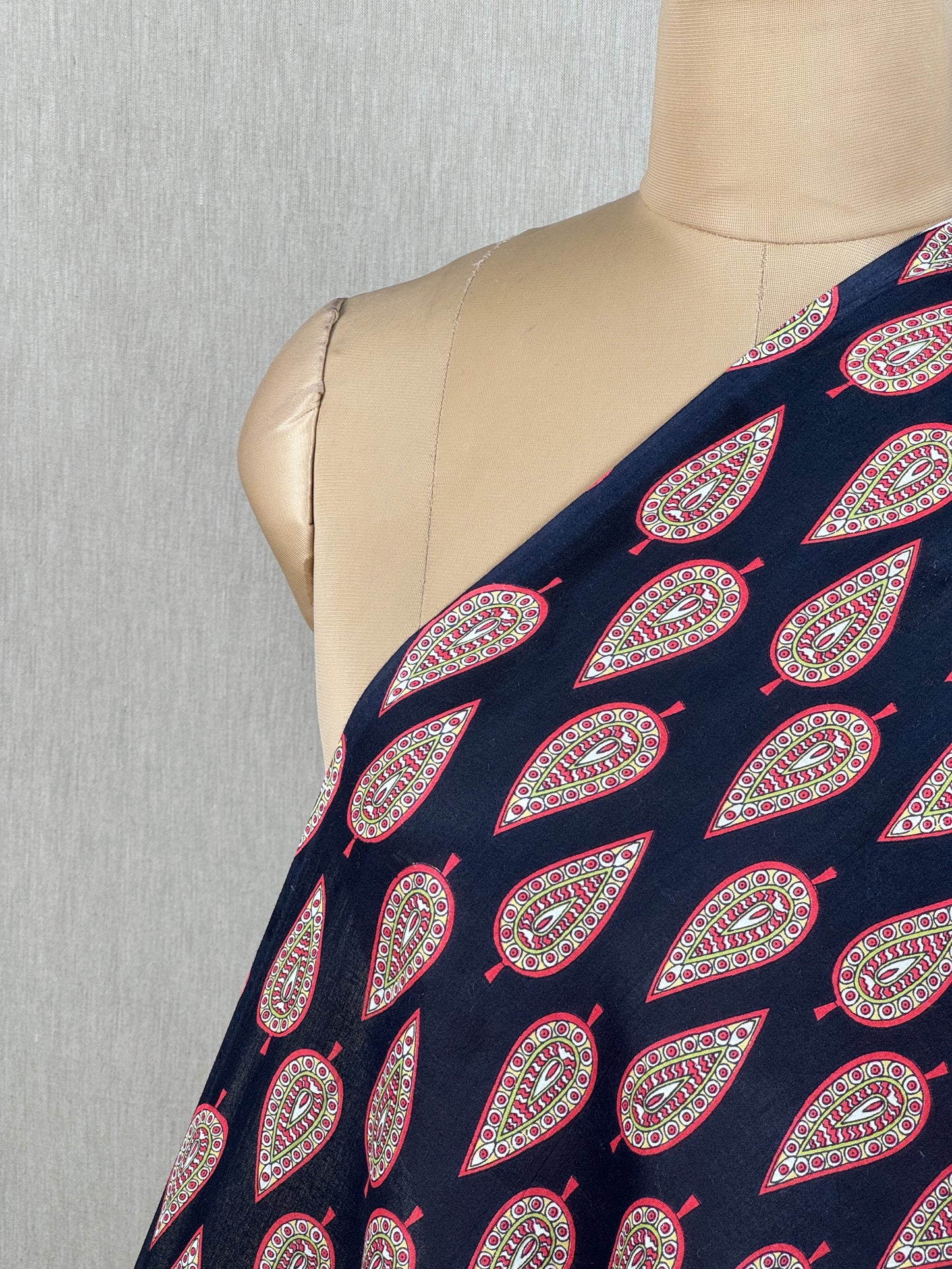 Printed Mulmul Cotton Fabric