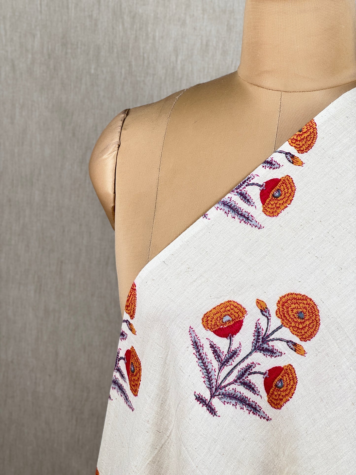 Printed Flex Cotton Fabric