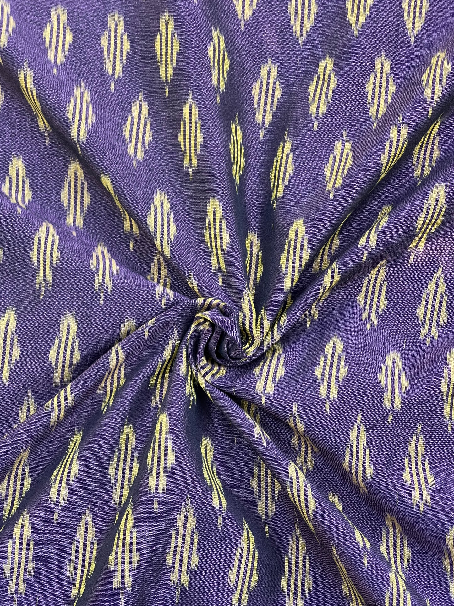 Silk by Cotton Ikat Fabrics