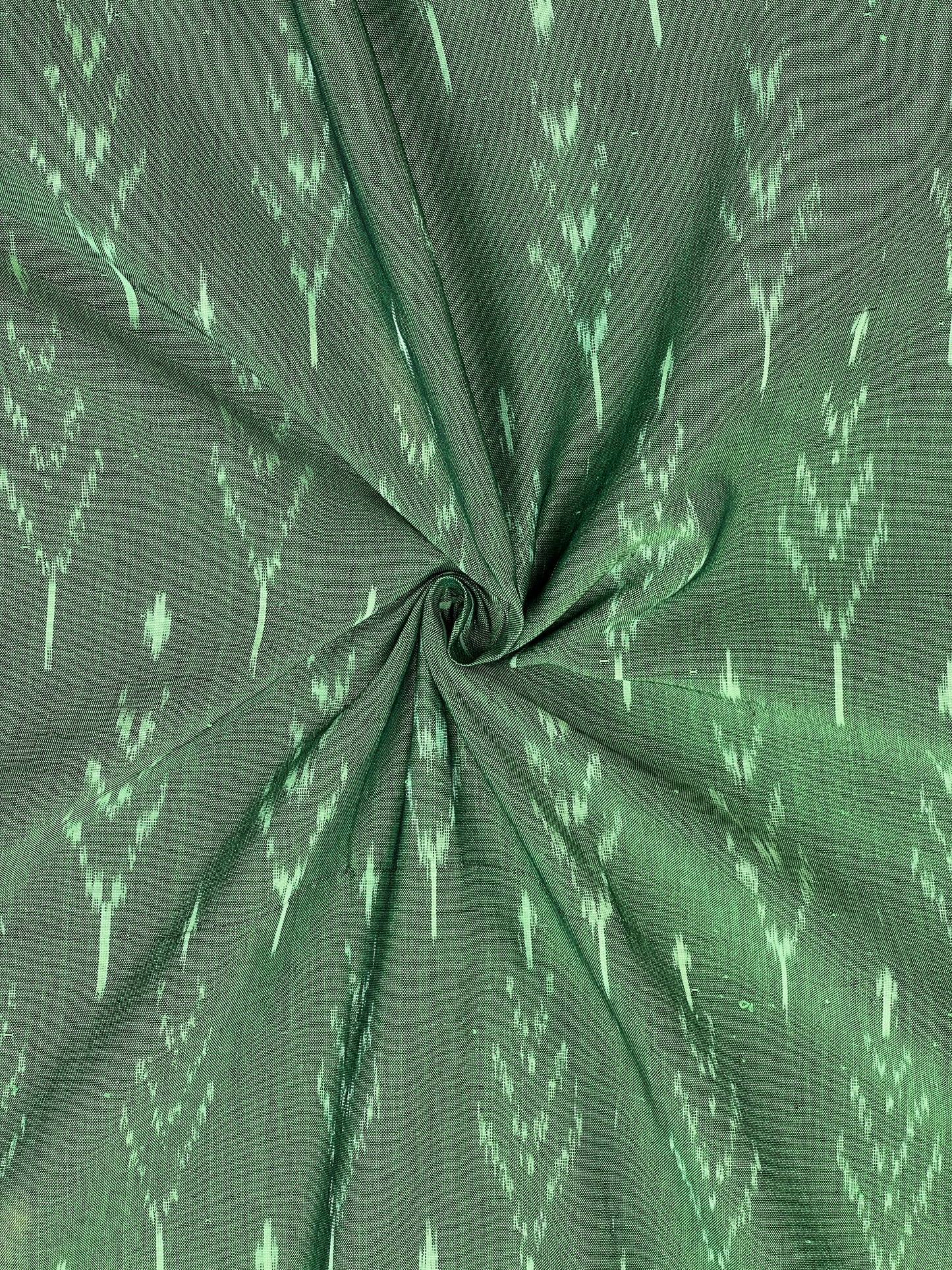 Silk by Cotton Ikat Fabrics