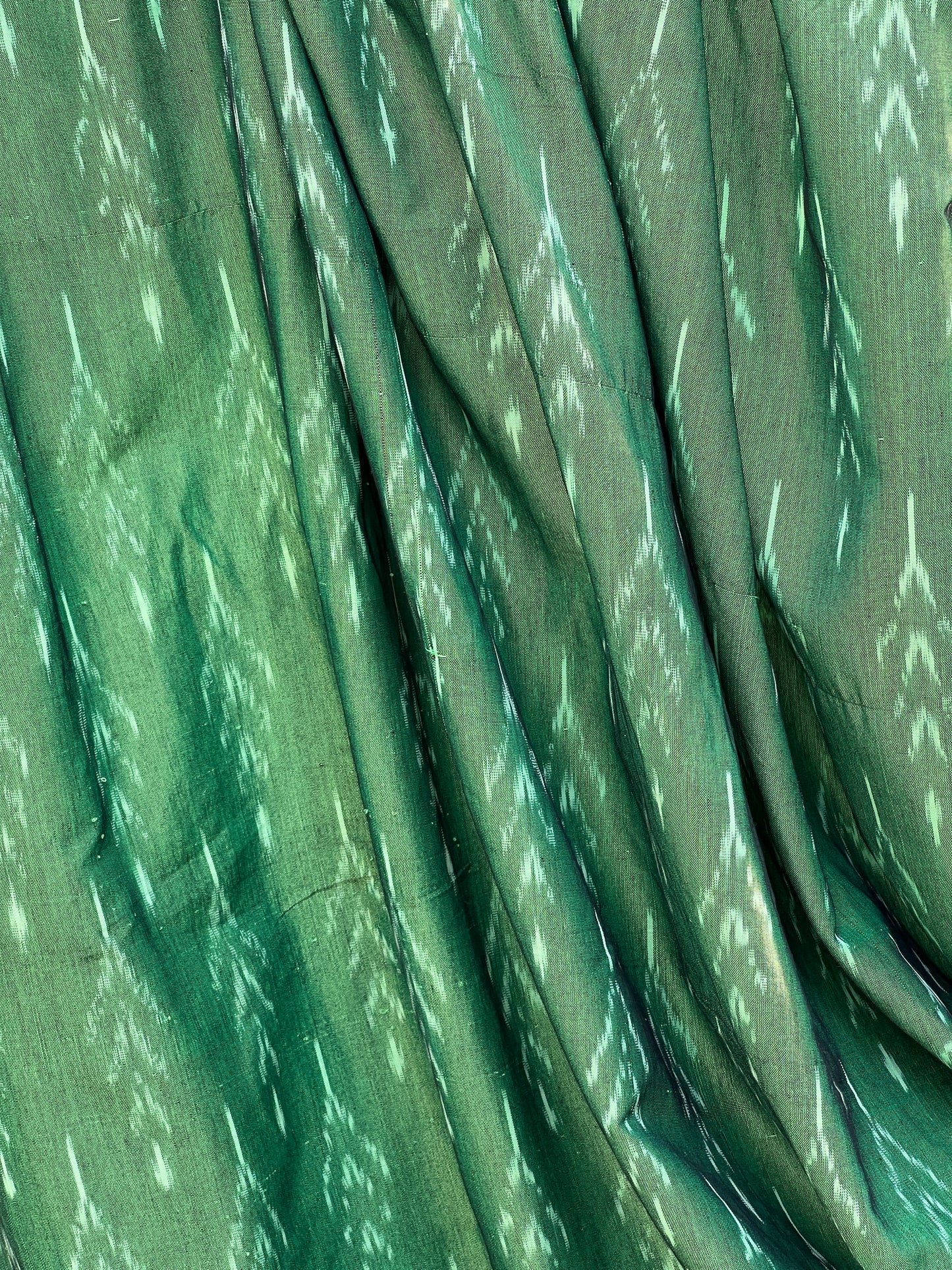 Silk by Cotton Ikat Fabrics