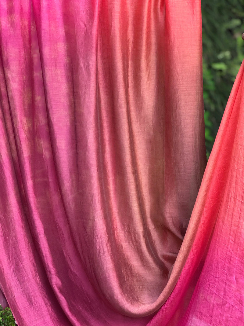 4D Banarasi Silk Chanderi Fabrics