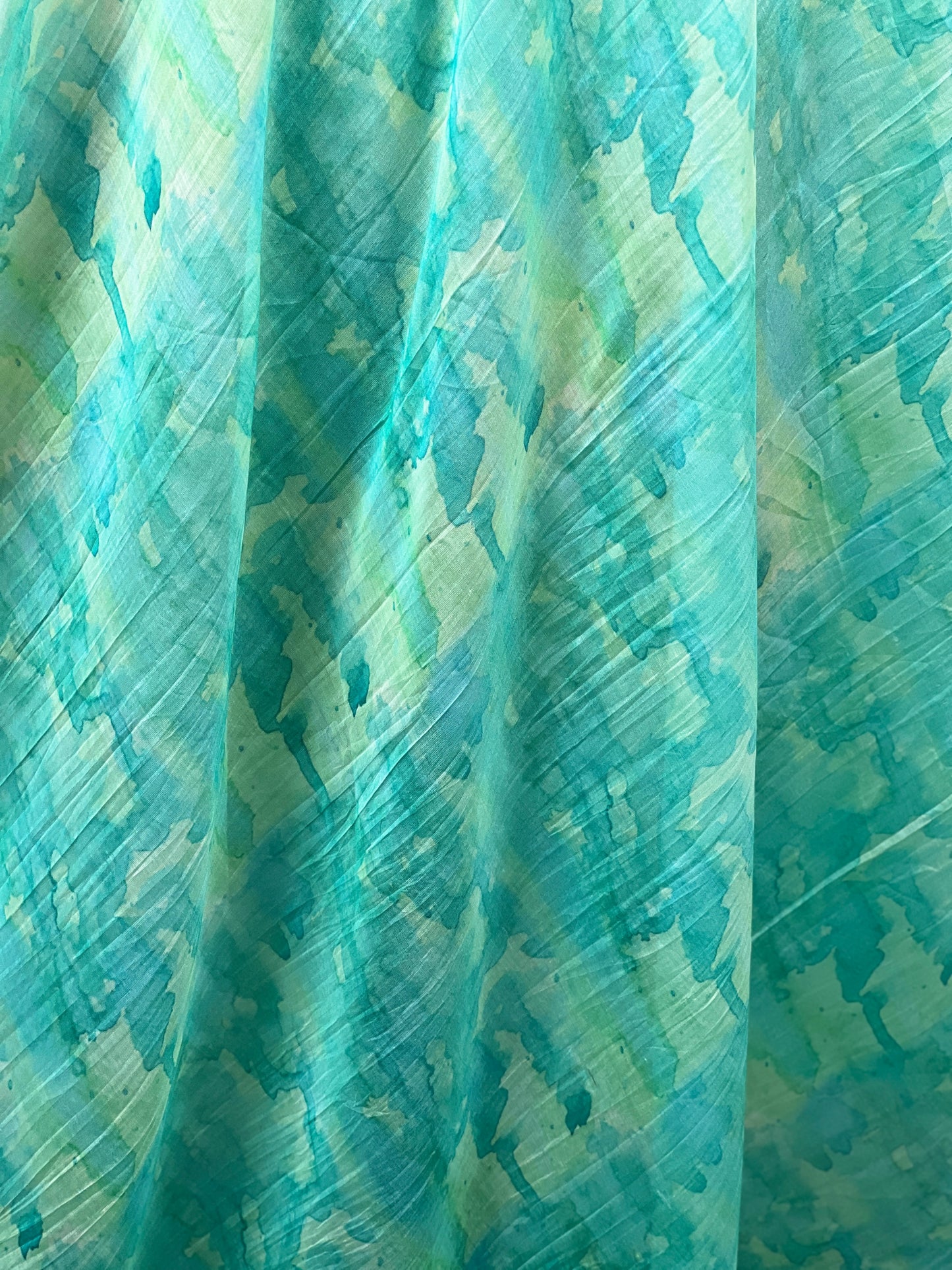 Digital Printed 40gm Chanderi Fabrics