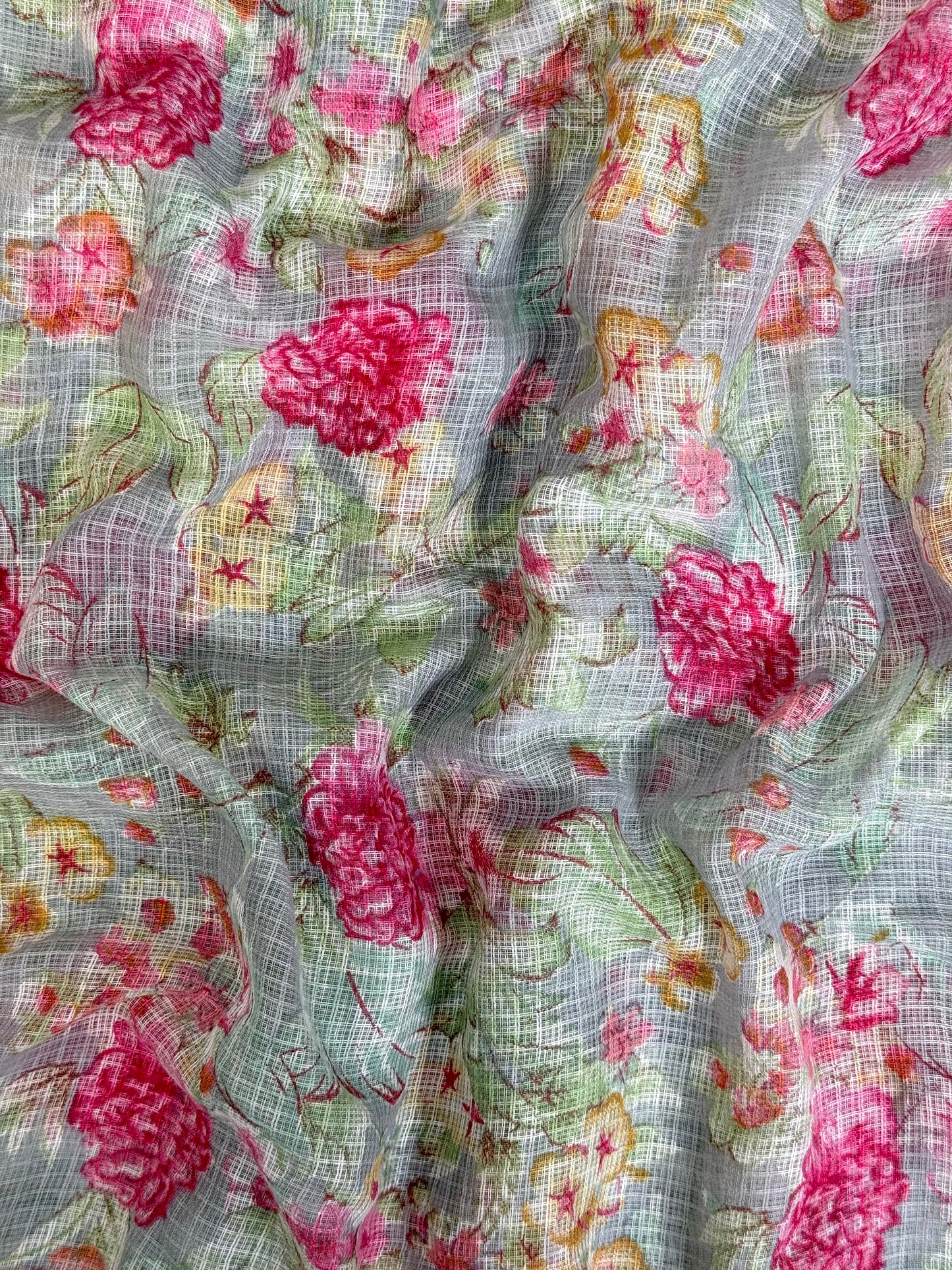 Printed Kota Fabric