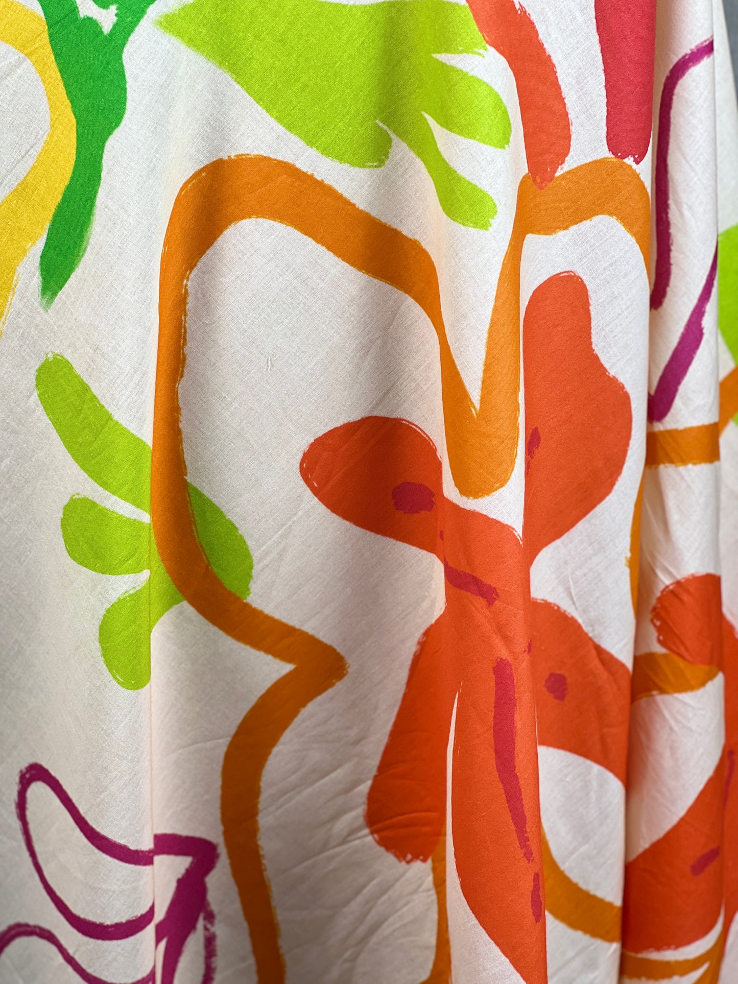 Digital Printed Cambric Cotton Fabric