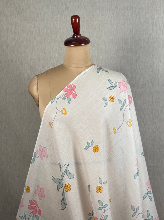 Digital Printed Mulmul Cotton  Fabric