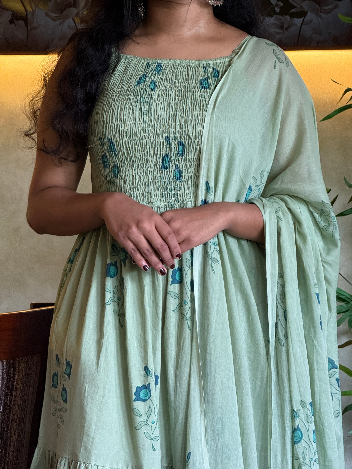 Printed Cotton Salwar Suit