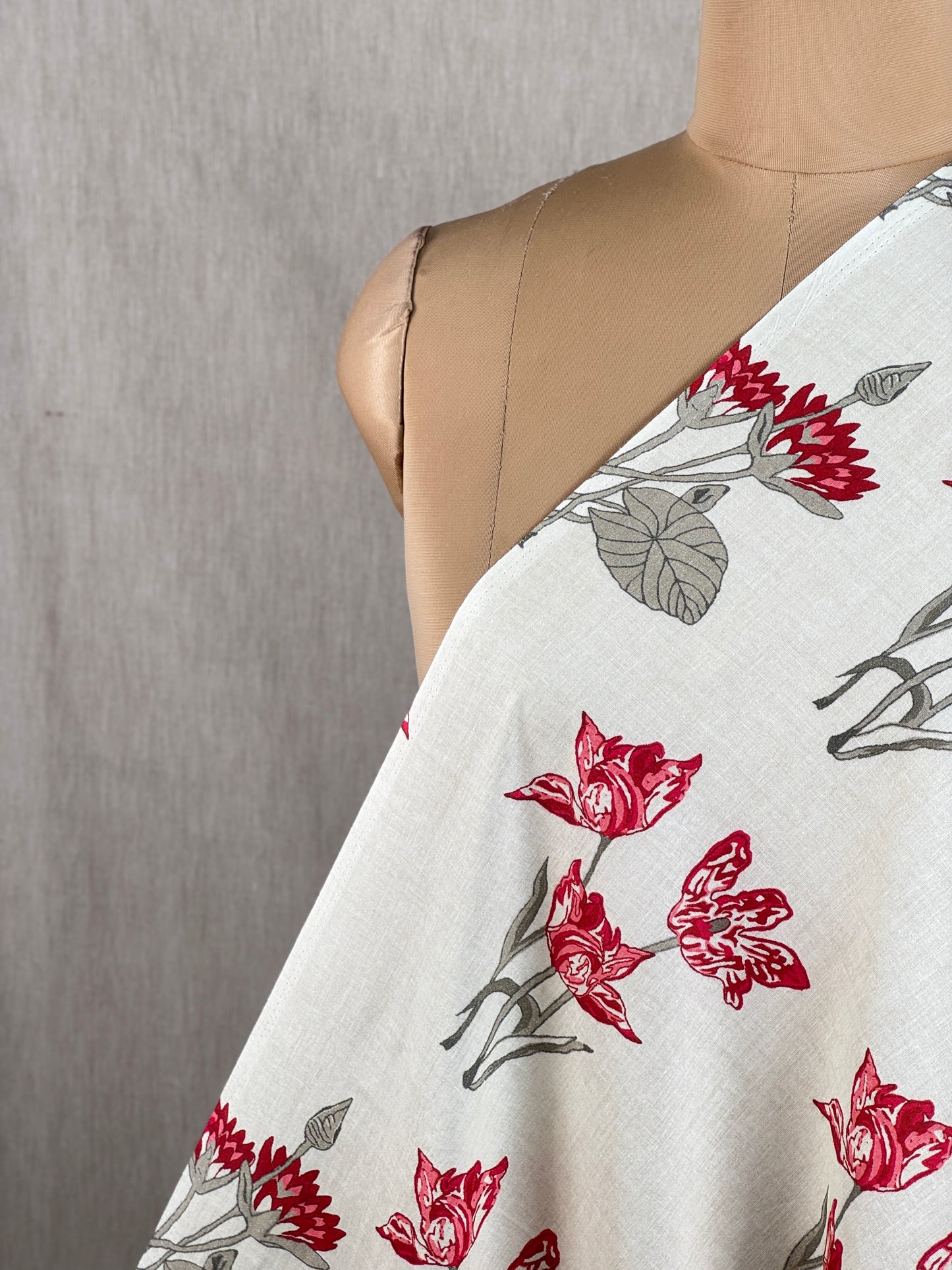 Digital Printed Cambric Cotton Fabric