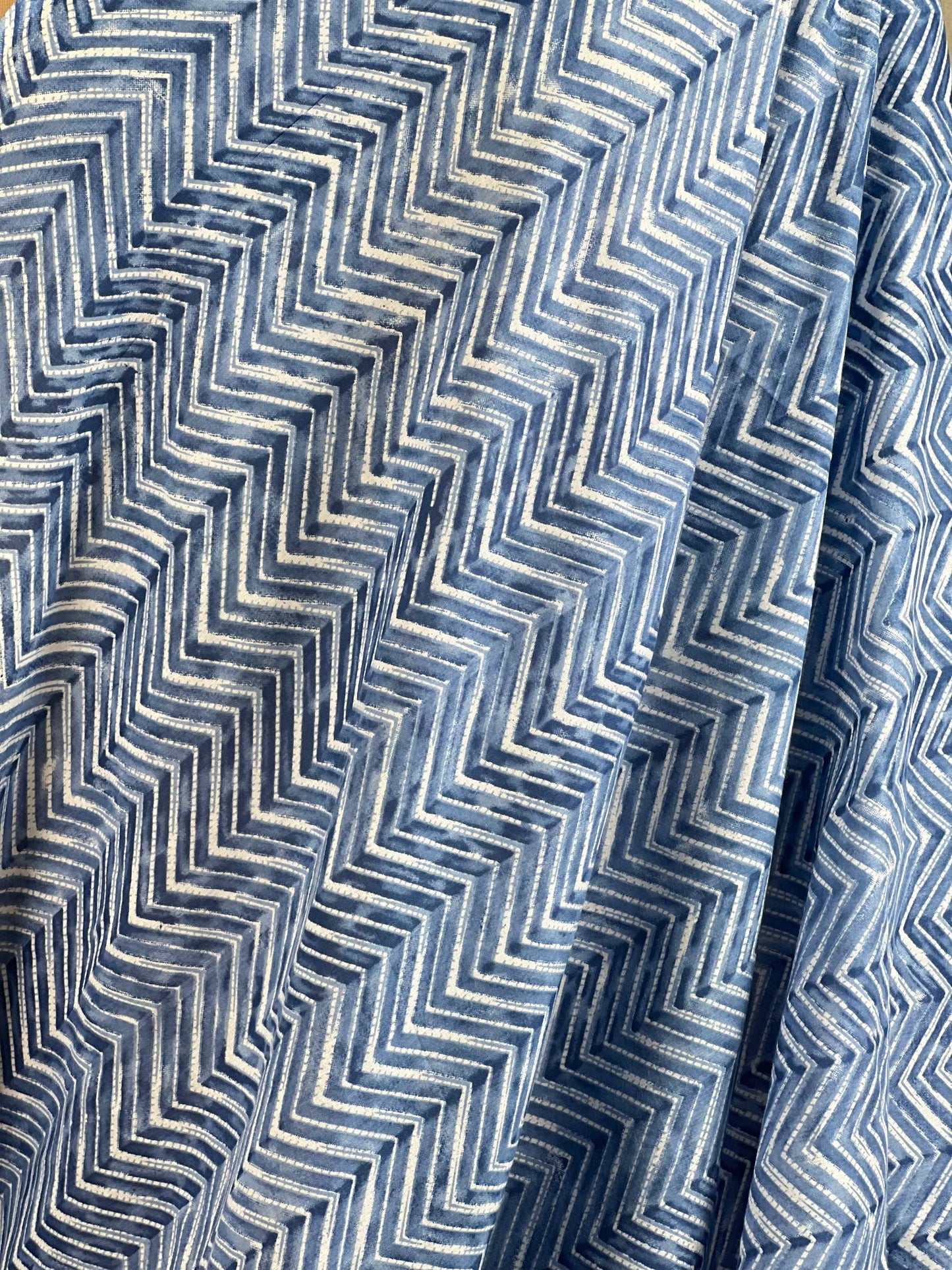 Printed Mulmul Cotton  Fabric