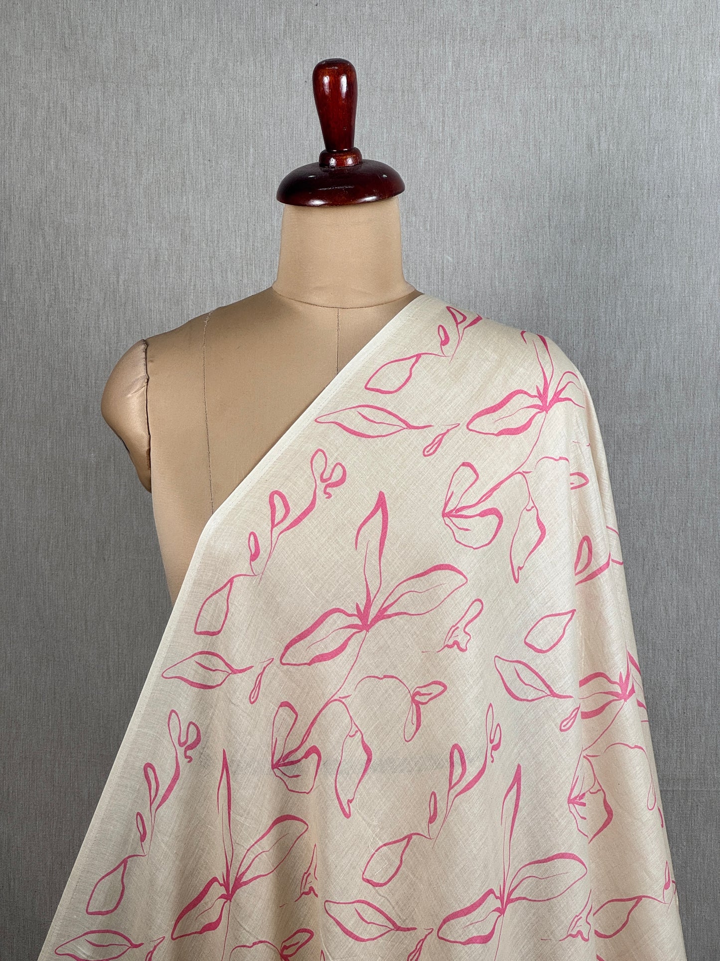 Digital Printed Mulmul Cotton  Fabric