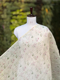 Digital Printed Banarasi Mul Chanderi Fabrics