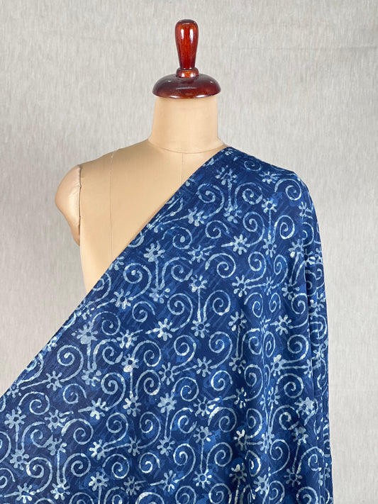 Bagru Hand-Printed Cambric Cotton Fabrics