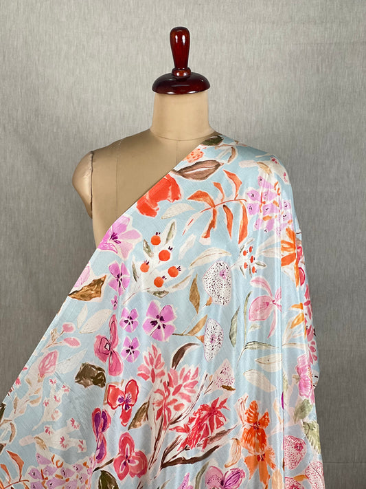 Digital Printed Muslin Fabric