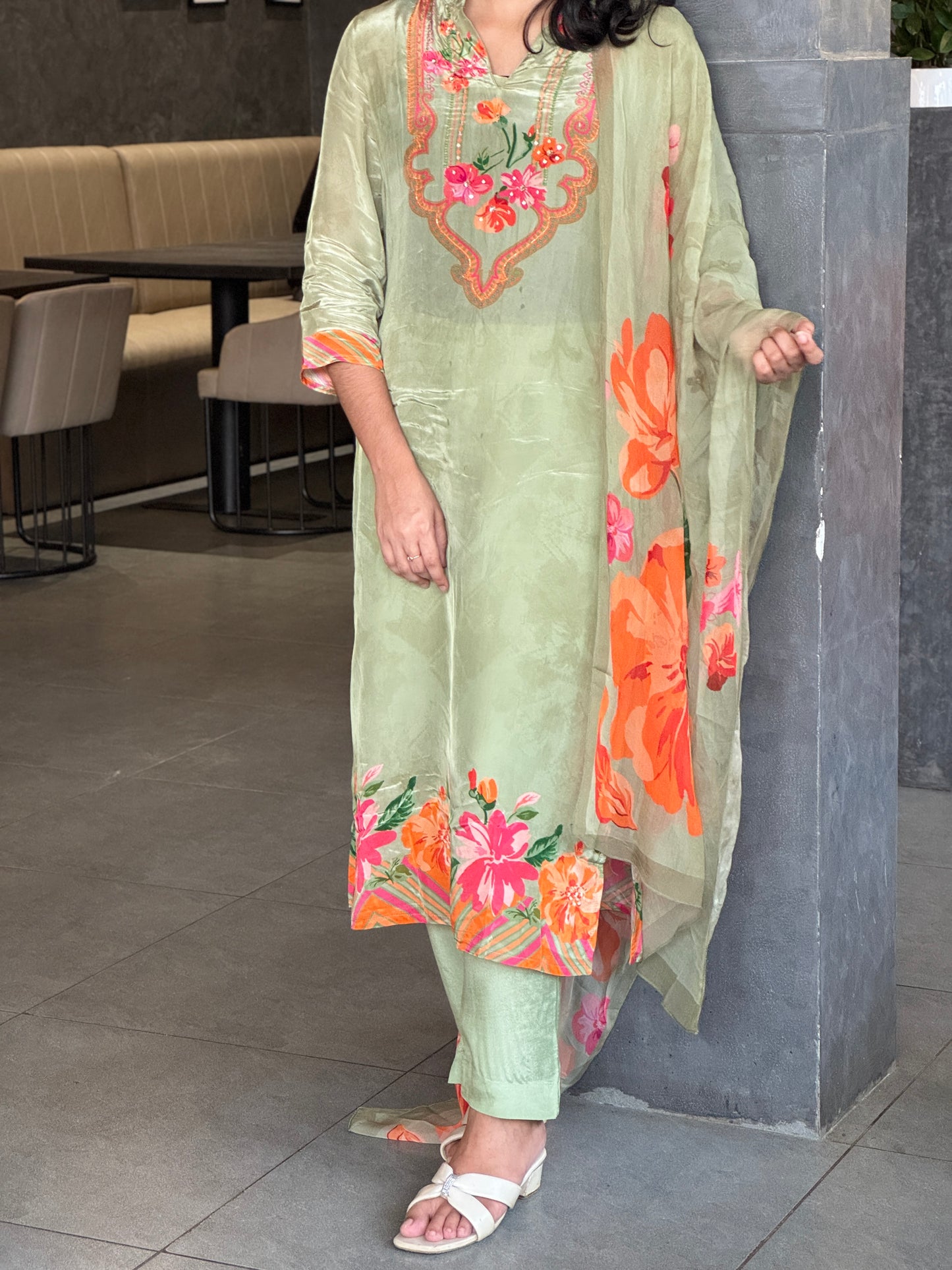 Muslin Salwar  Suit