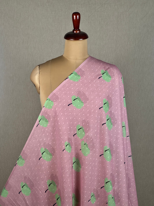 Printed Dobby Cotton Fabric