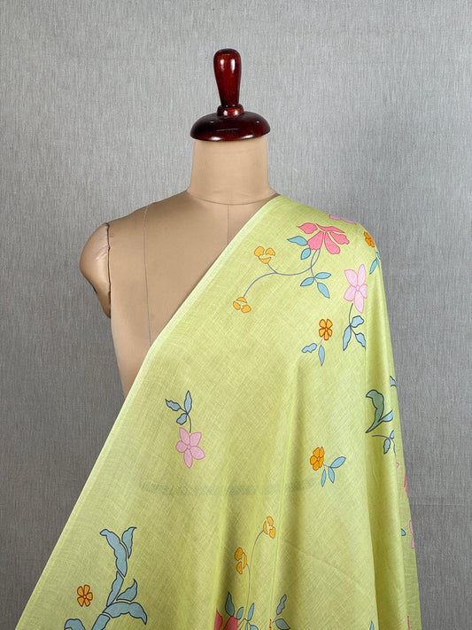 Digital Printed Mulmul Cotton  Fabric