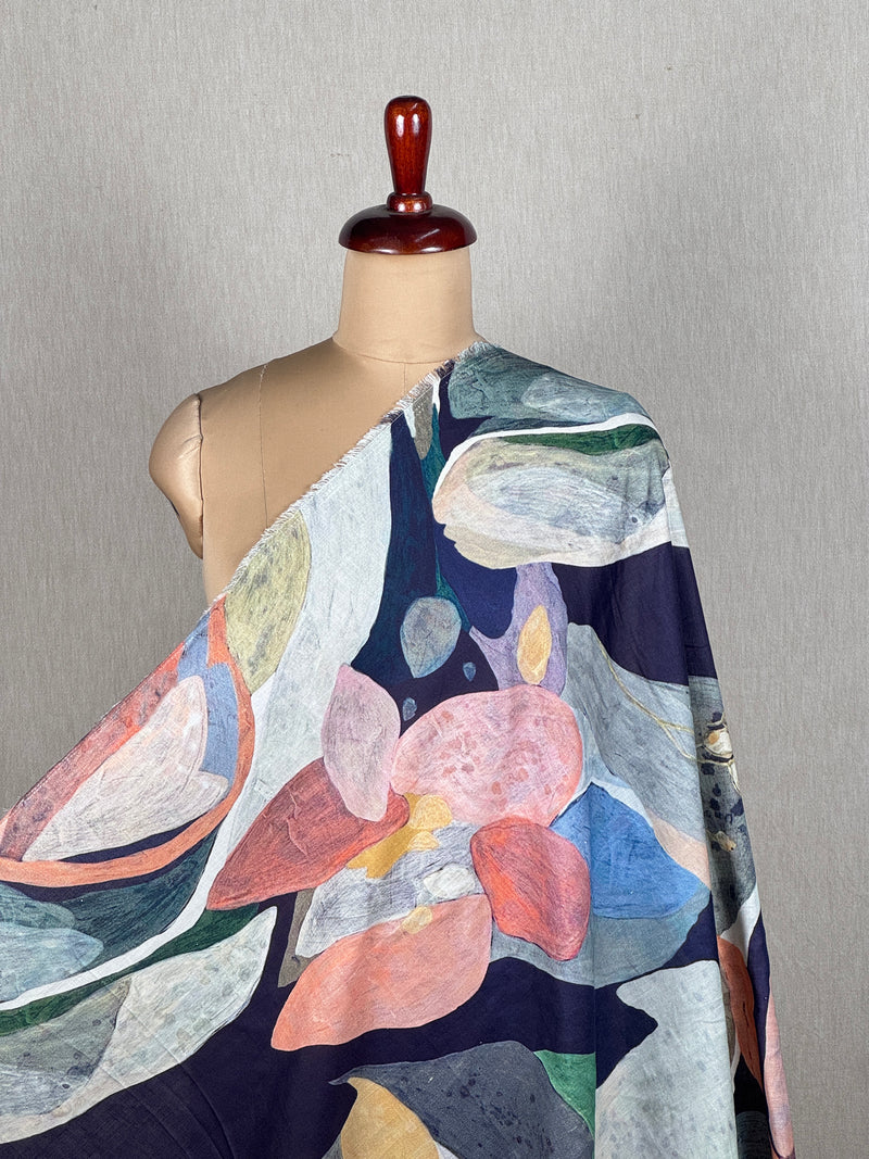 Digital Printed 60Lee Linen Fabric