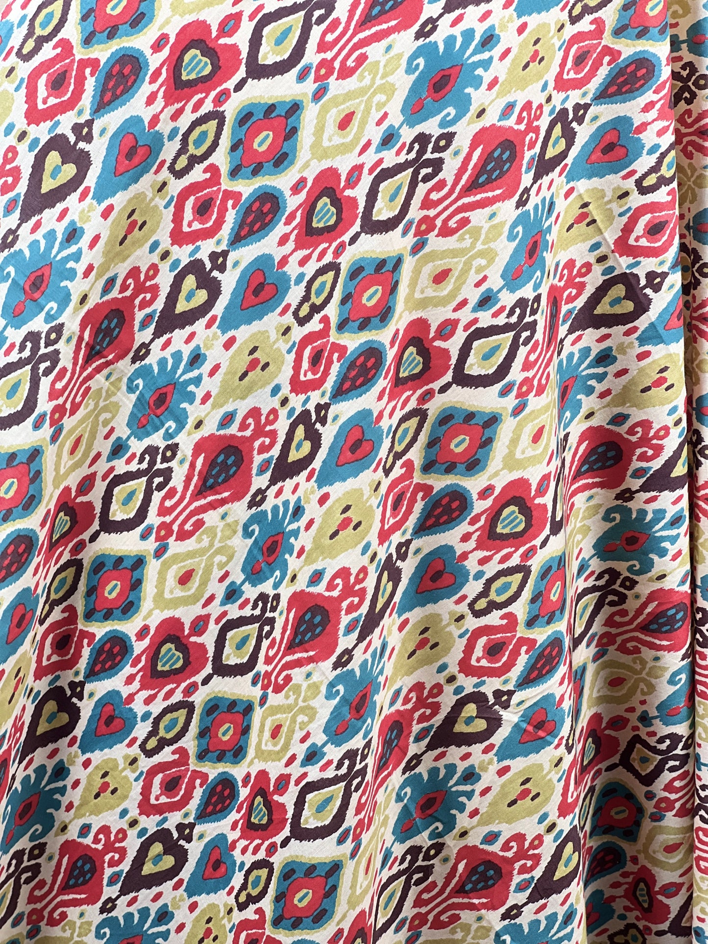Printed Mulmul Cotton  Fabric