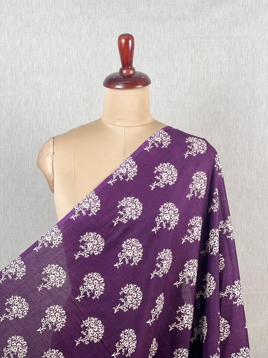 Printed Mulmul Cotton  Fabric