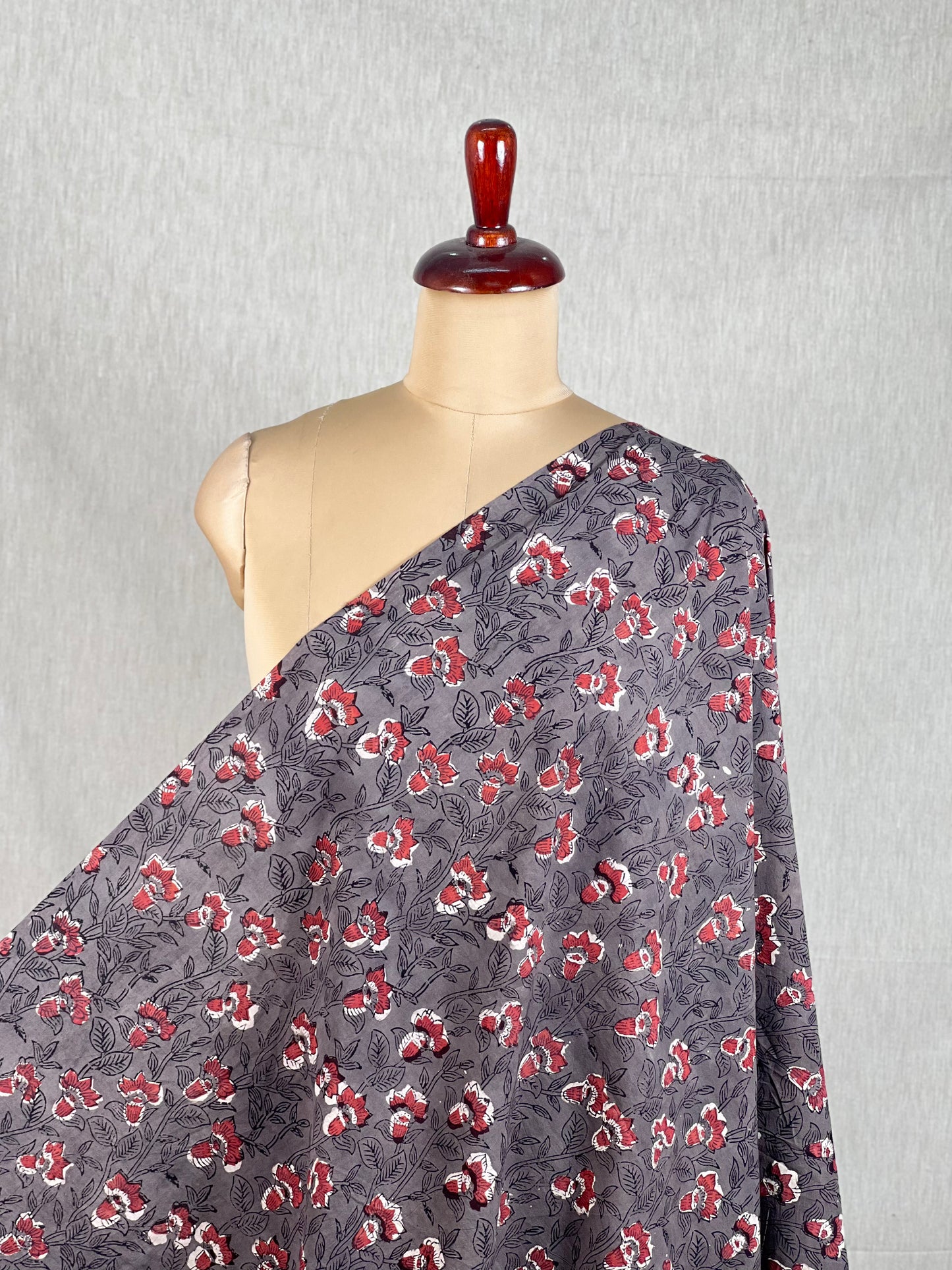 Bagru Hand-Printed Cambric Cotton Fabrics