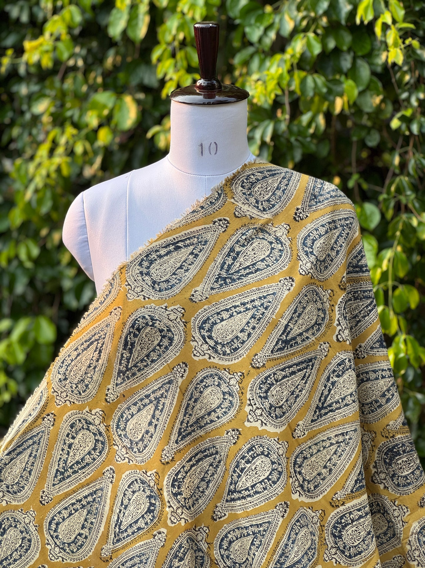 Block Printed Kalamkari Modal Fabrics