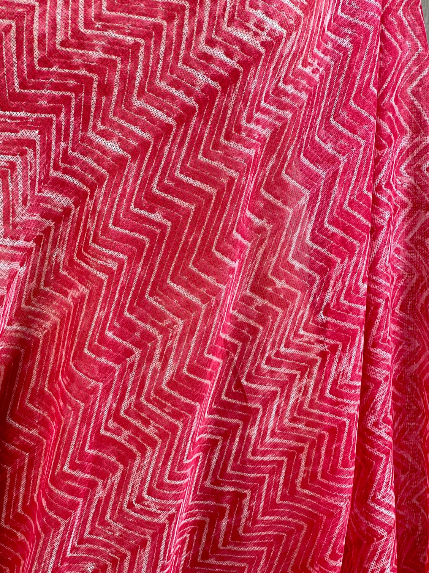 Printed Kota Fabric