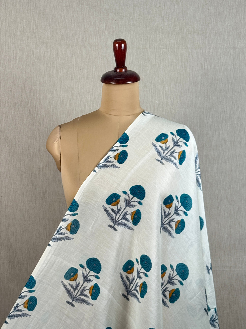 Printed Chanderi Fabric