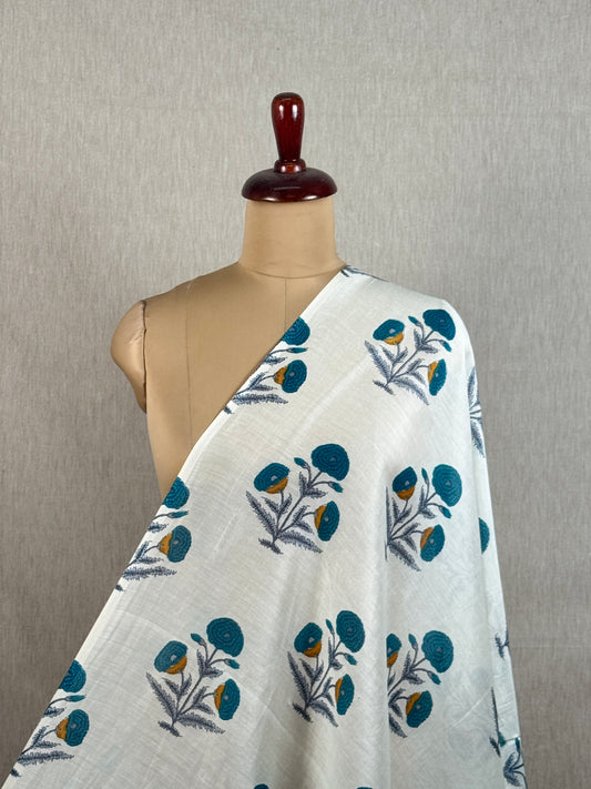 Printed Chanderi Fabric
