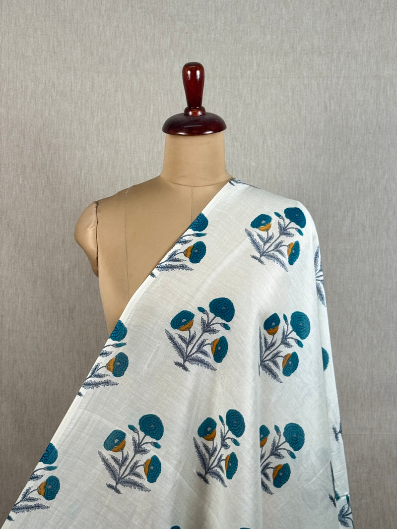 Printed Chanderi Fabric