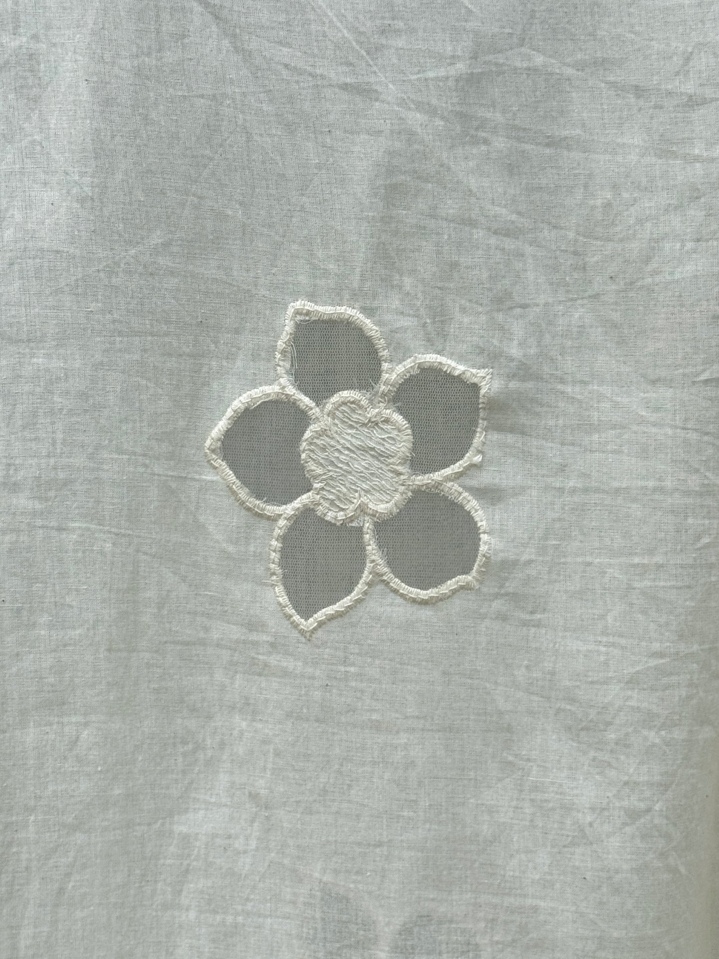 Applique Embroidered Cotton Dupatta