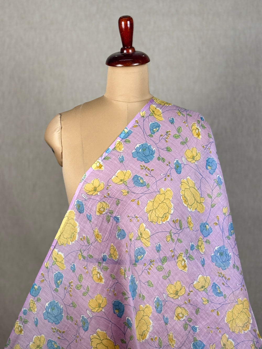 Printed Chanderi Fabric